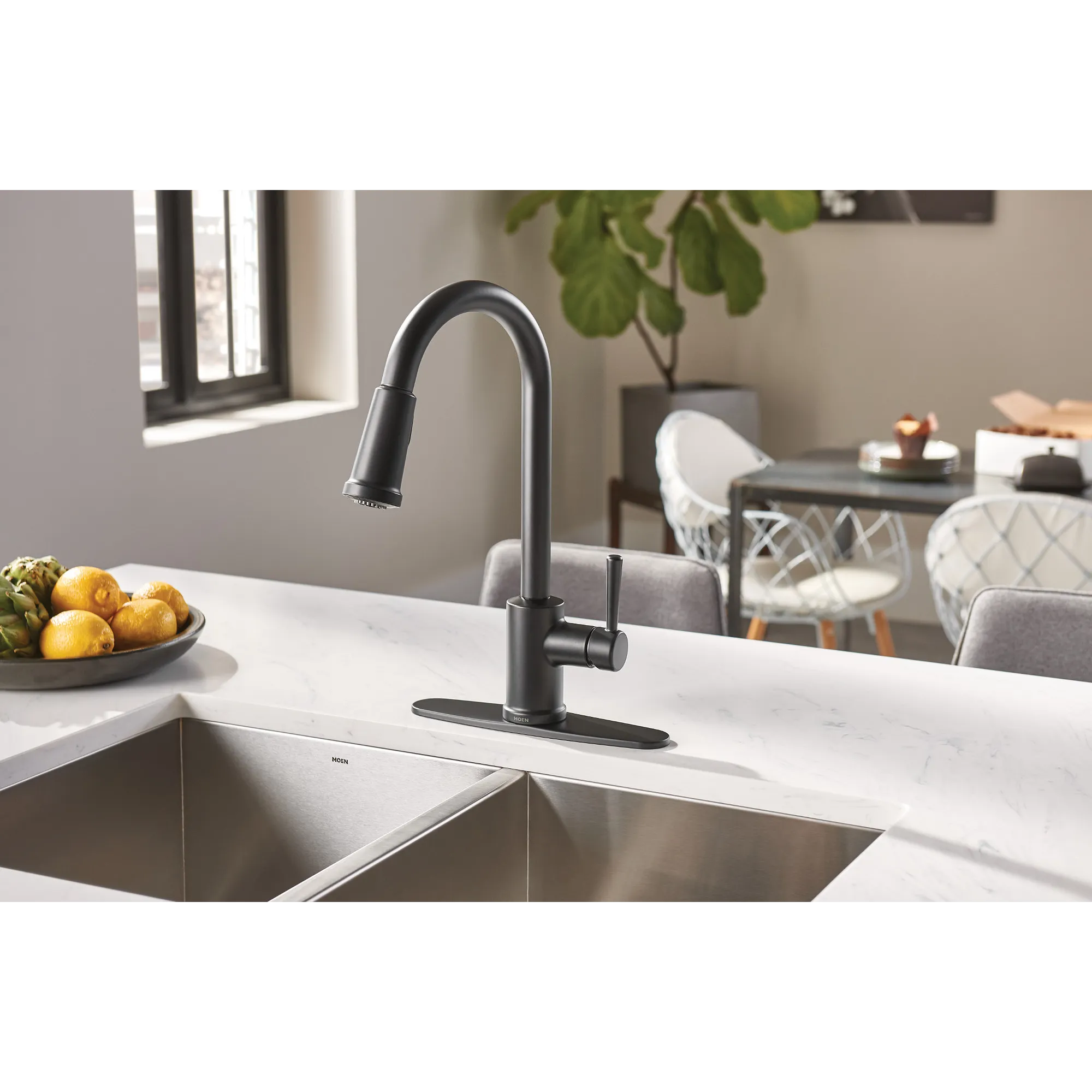 Indi One-Handle Pulldown Kitchen Faucet - Image 11