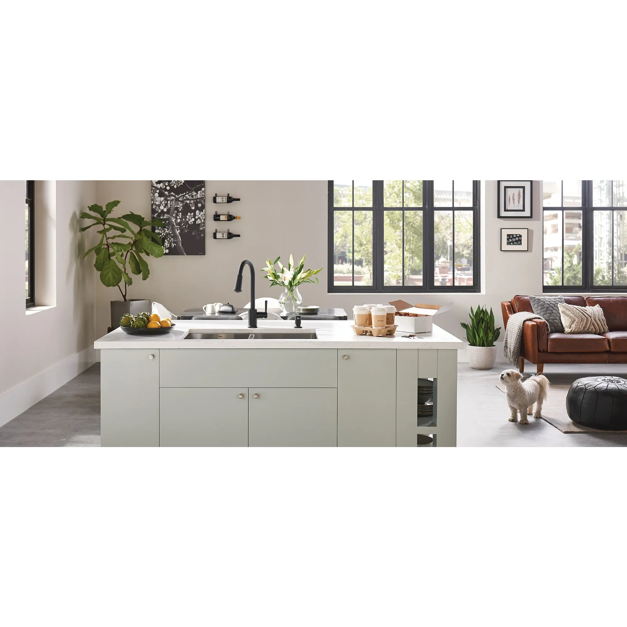 Indi One-Handle Pulldown Kitchen Faucet - Image 15