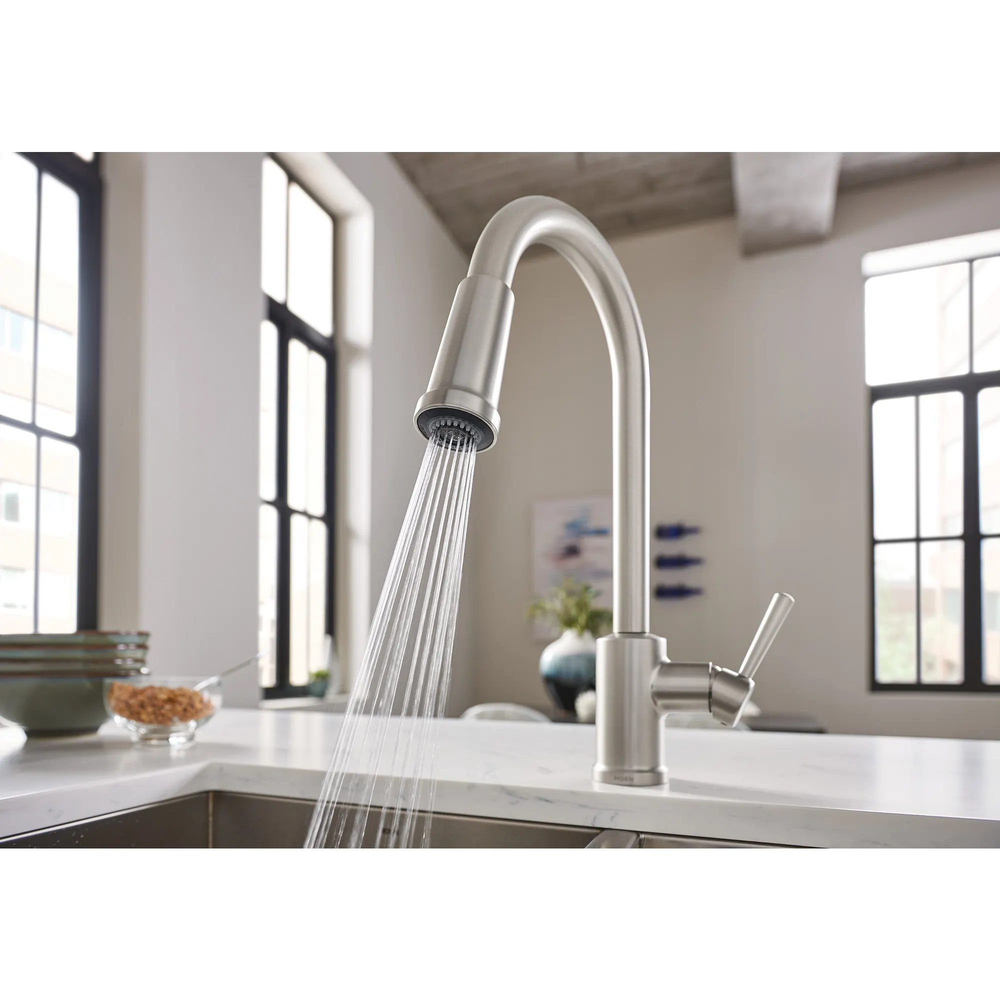 Indi One-Handle Pulldown Kitchen Faucet - Image 18