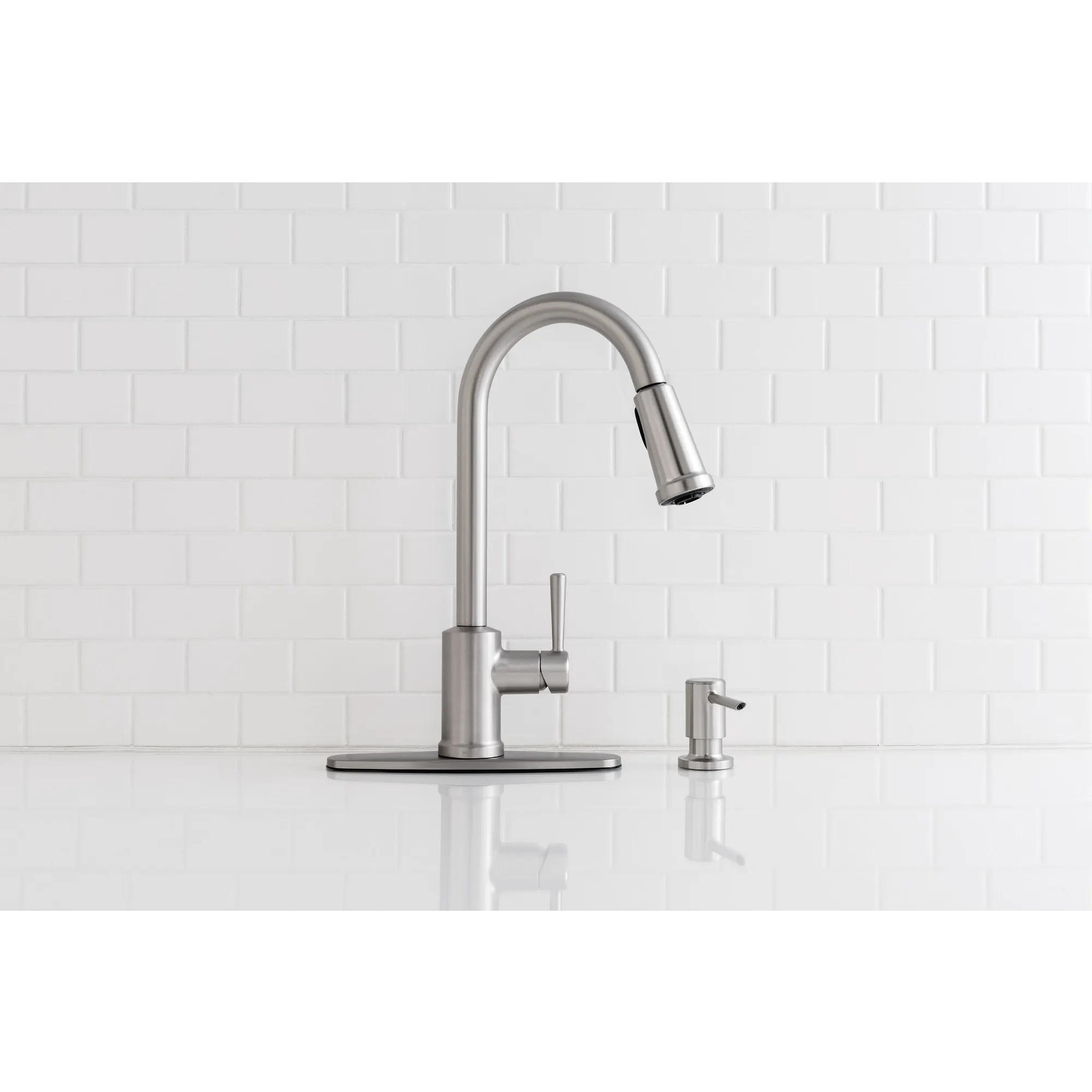 Indi One-Handle Pulldown Kitchen Faucet - Image 24