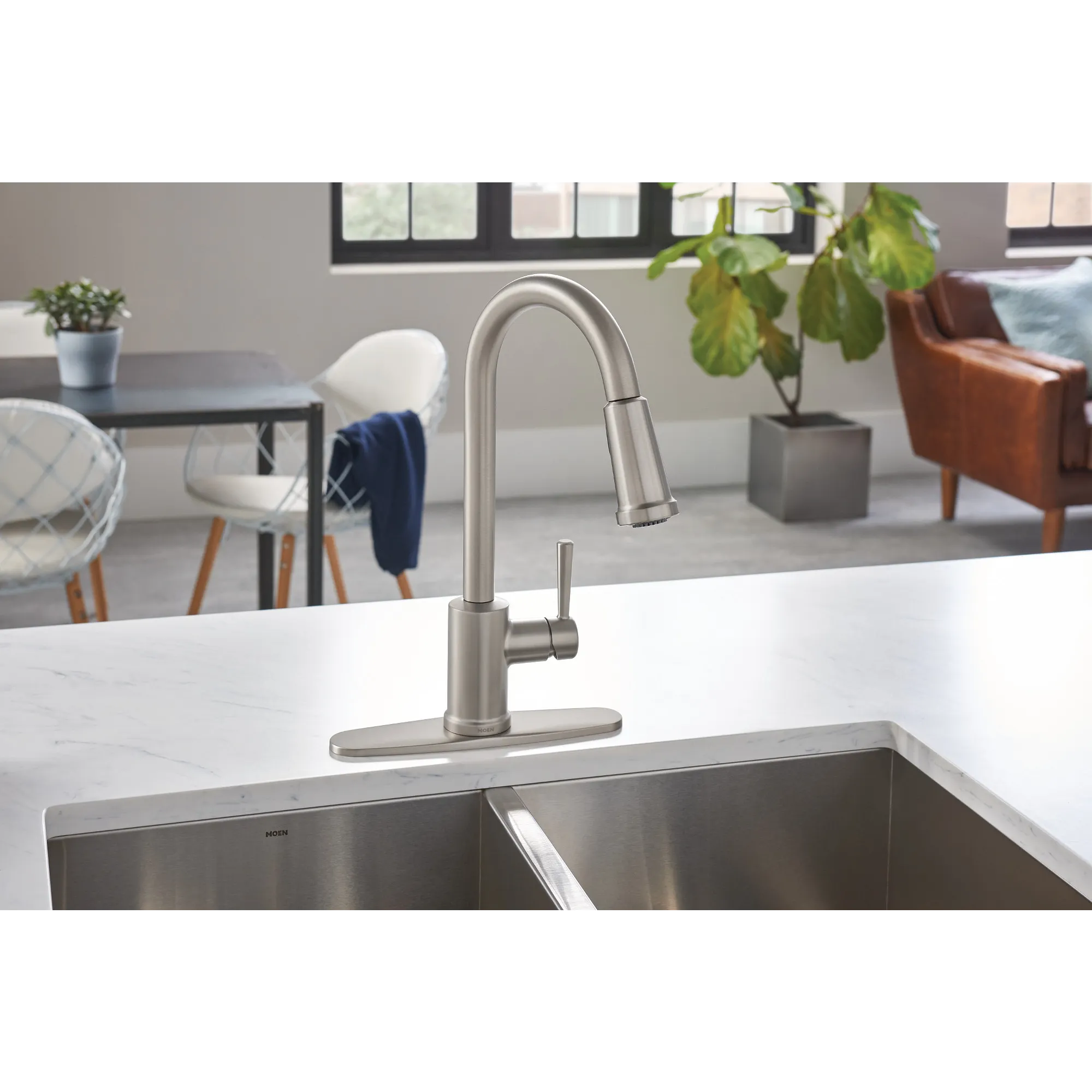 Indi One-Handle Pulldown Kitchen Faucet - Image 28