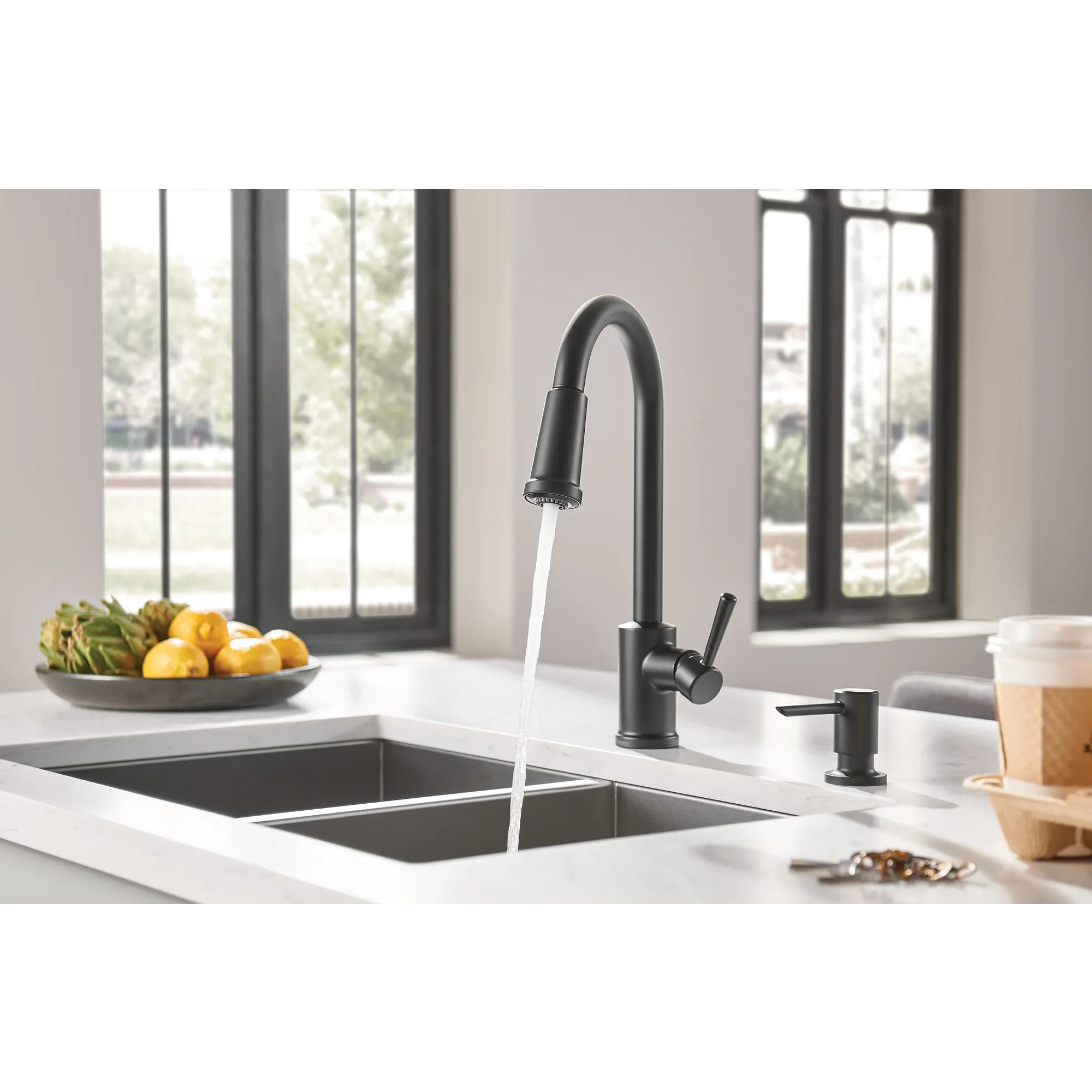 Indi One-Handle Pulldown Kitchen Faucet - Image 3