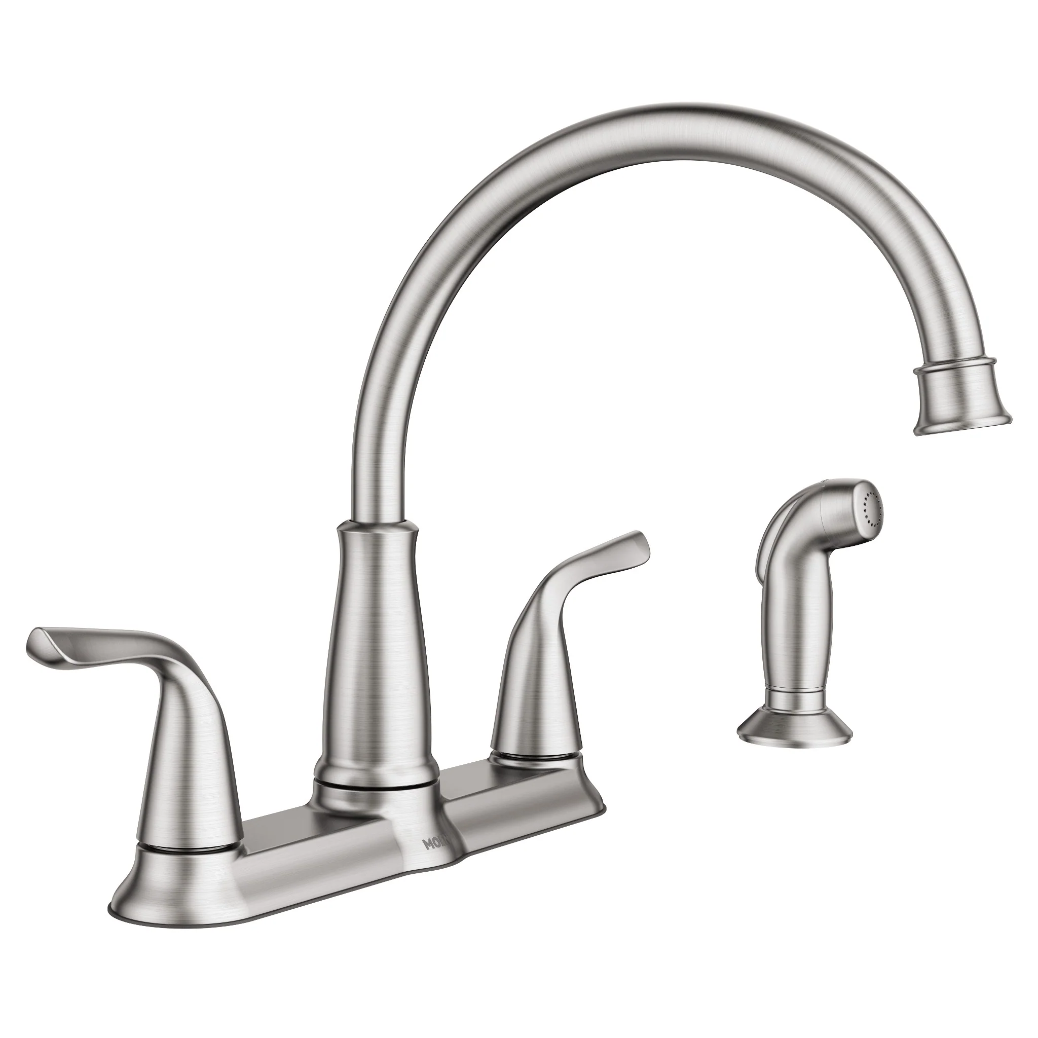 Brecklyn Two-Handle Low Arc Kitchen Faucet - Image 4