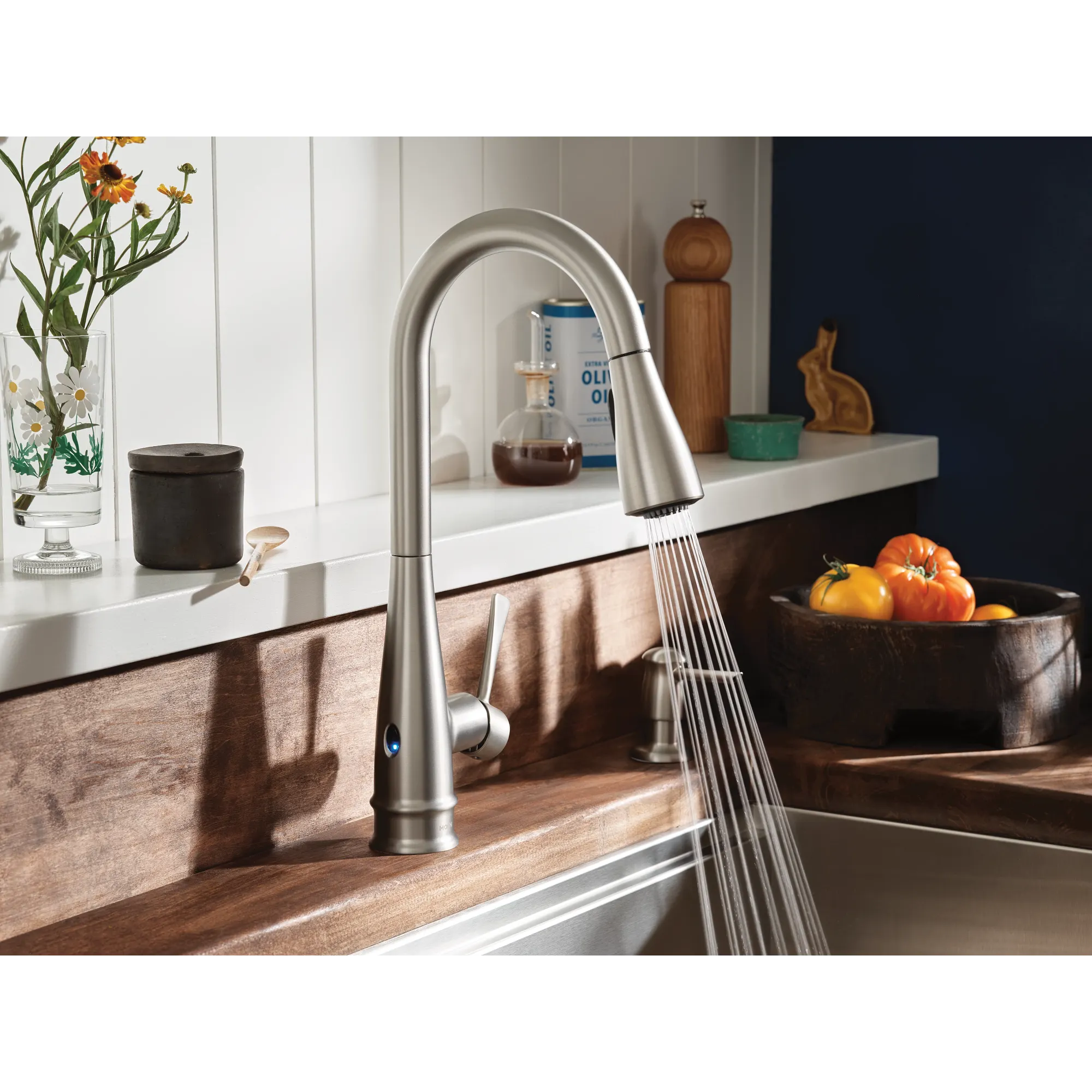 Birchfield MotionSense Wave One-Handle Pulldown Touchless Kitchen Faucet - Image 3