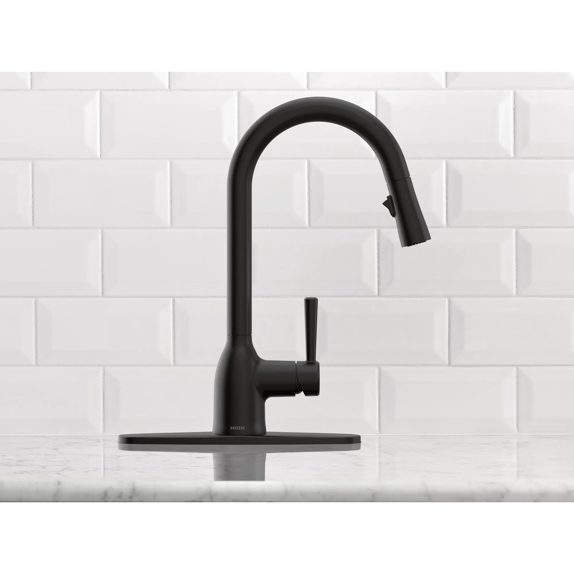 Adler One-Handle High Arc Pulldown Kitchen Faucet - Image 14