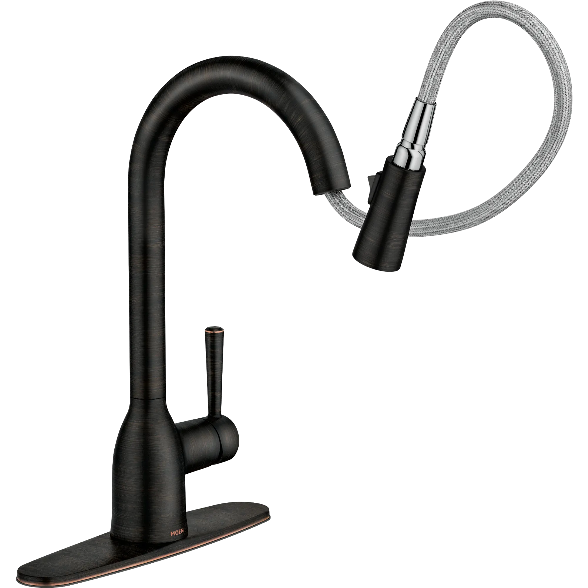 Adler One-Handle High Arc Pulldown Kitchen Faucet - Image 19