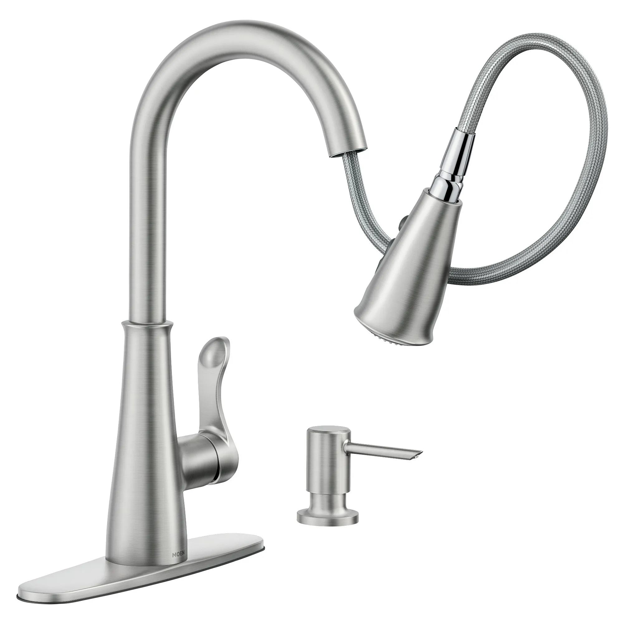 Hadley One-Handle Pulldown Kitchen Faucet - Image 17