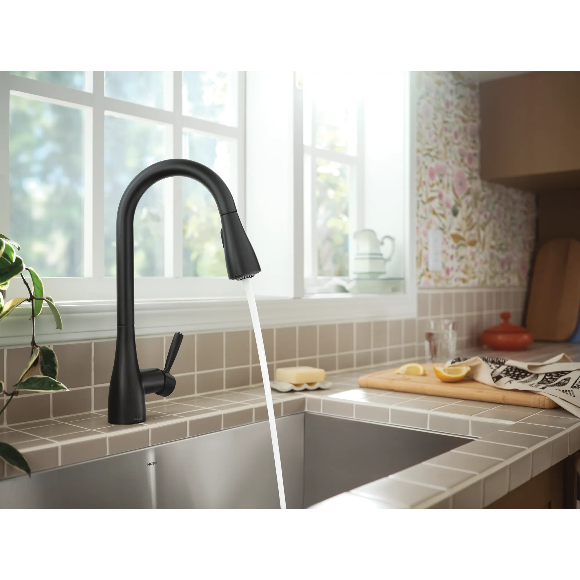 Doherty Chrome kitchen faucet - Image 4