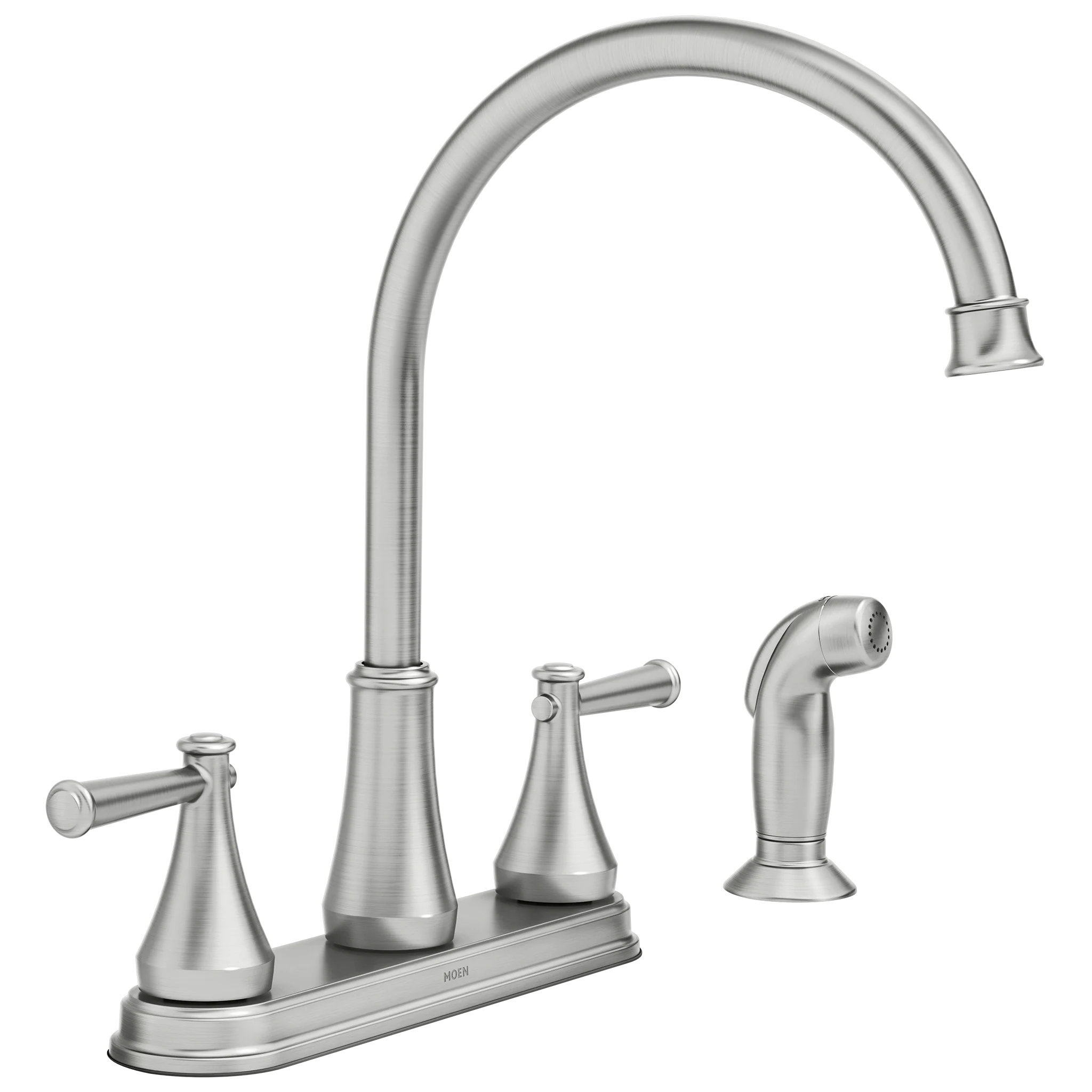 Stevie Two-handle High Arc Kitchen Faucet