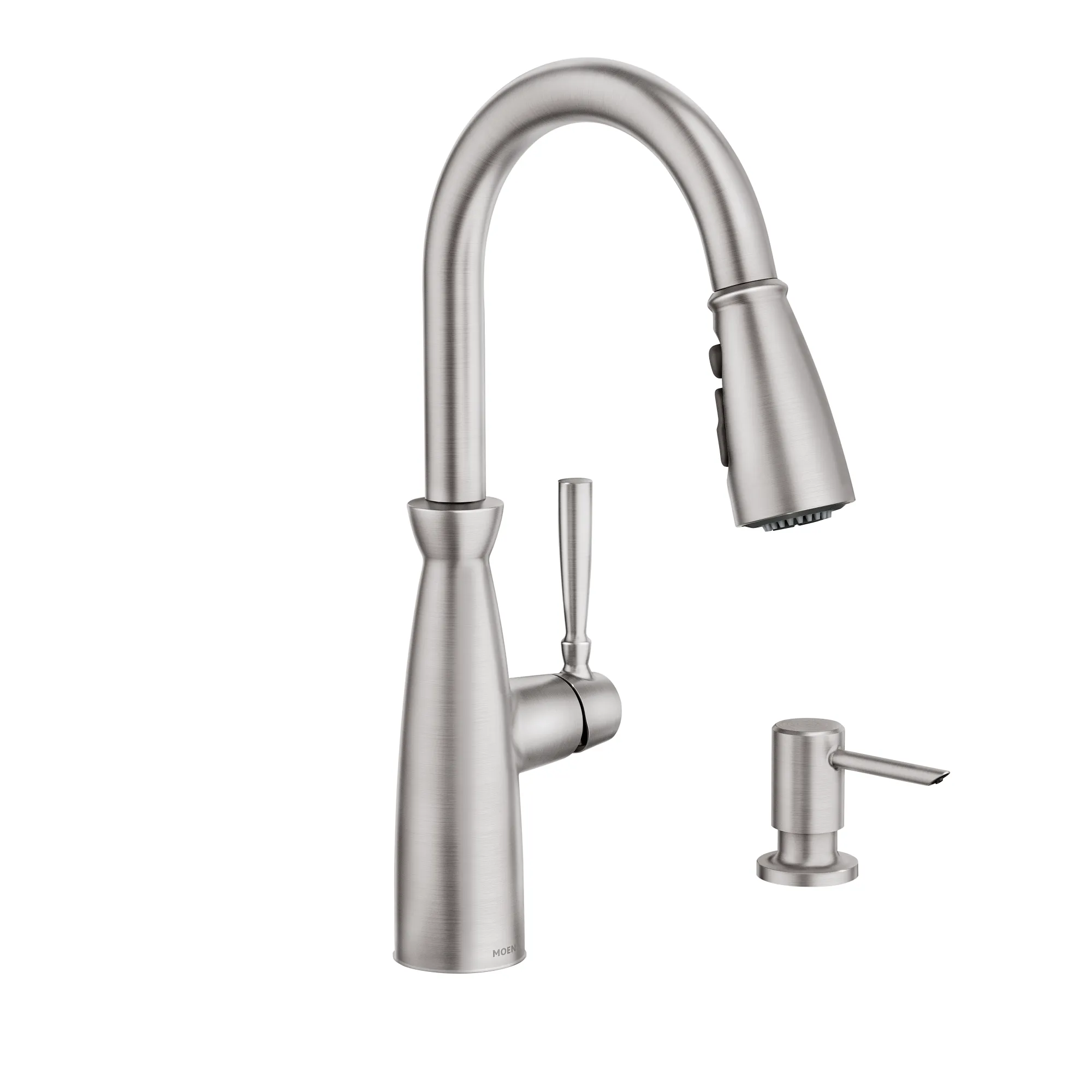 Surie One-handle High Arc Pulldown Kitchen Faucet - Image 2