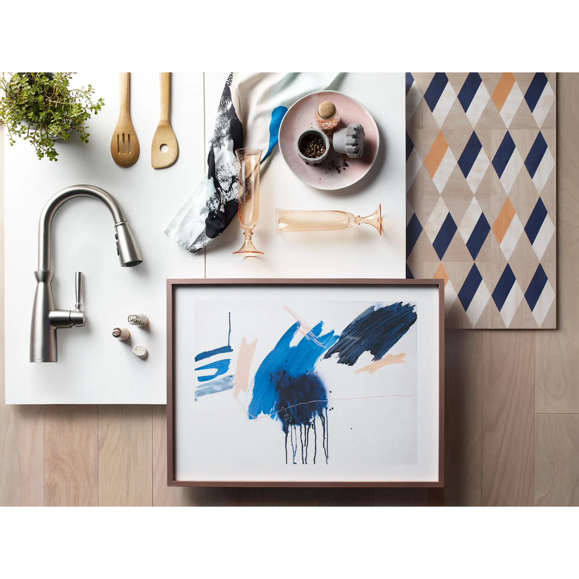 Surie One-handle High Arc Pulldown Kitchen Faucet - Image 6