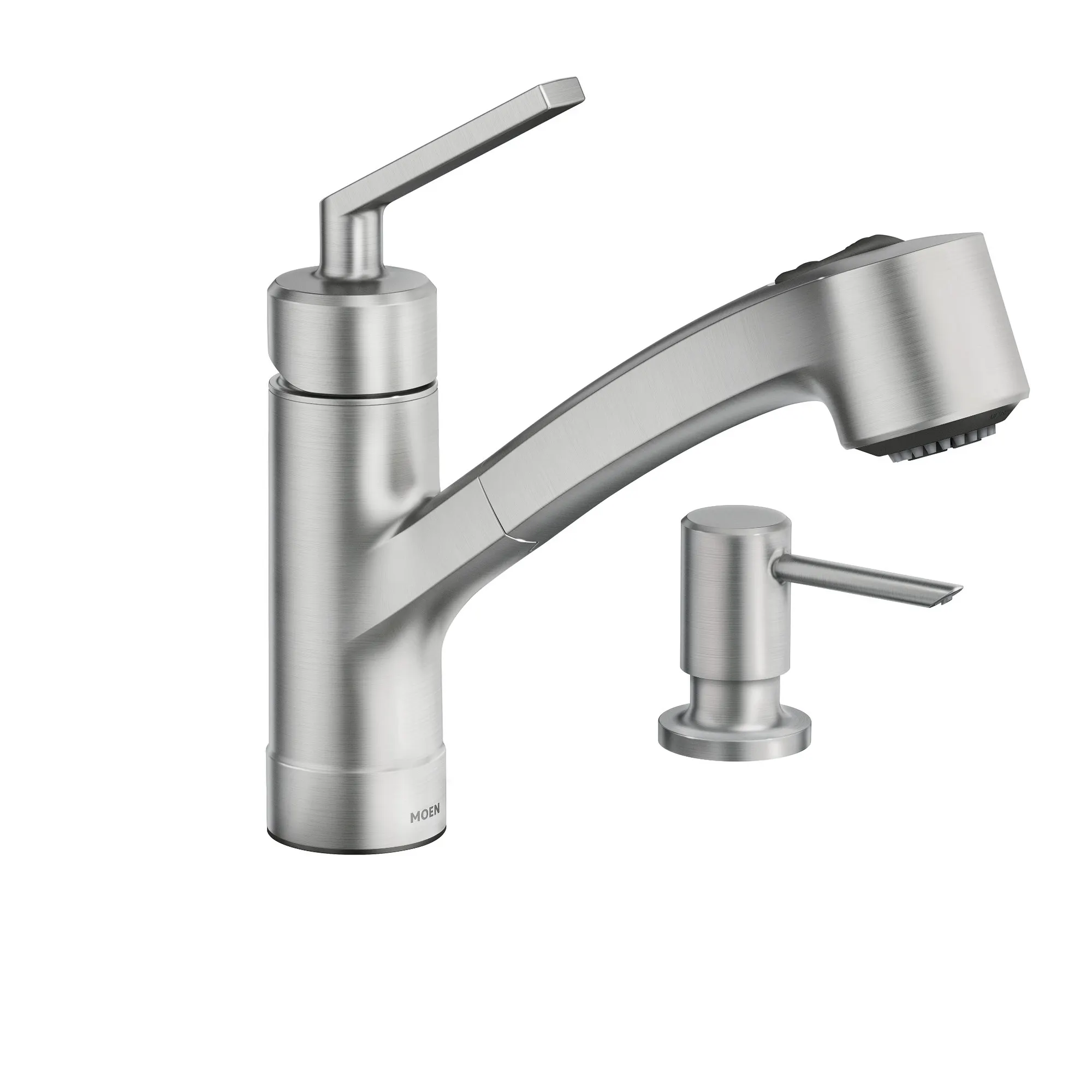Shaye Spot Resist Stainless One-Handle Kitchen Faucet - Image 2