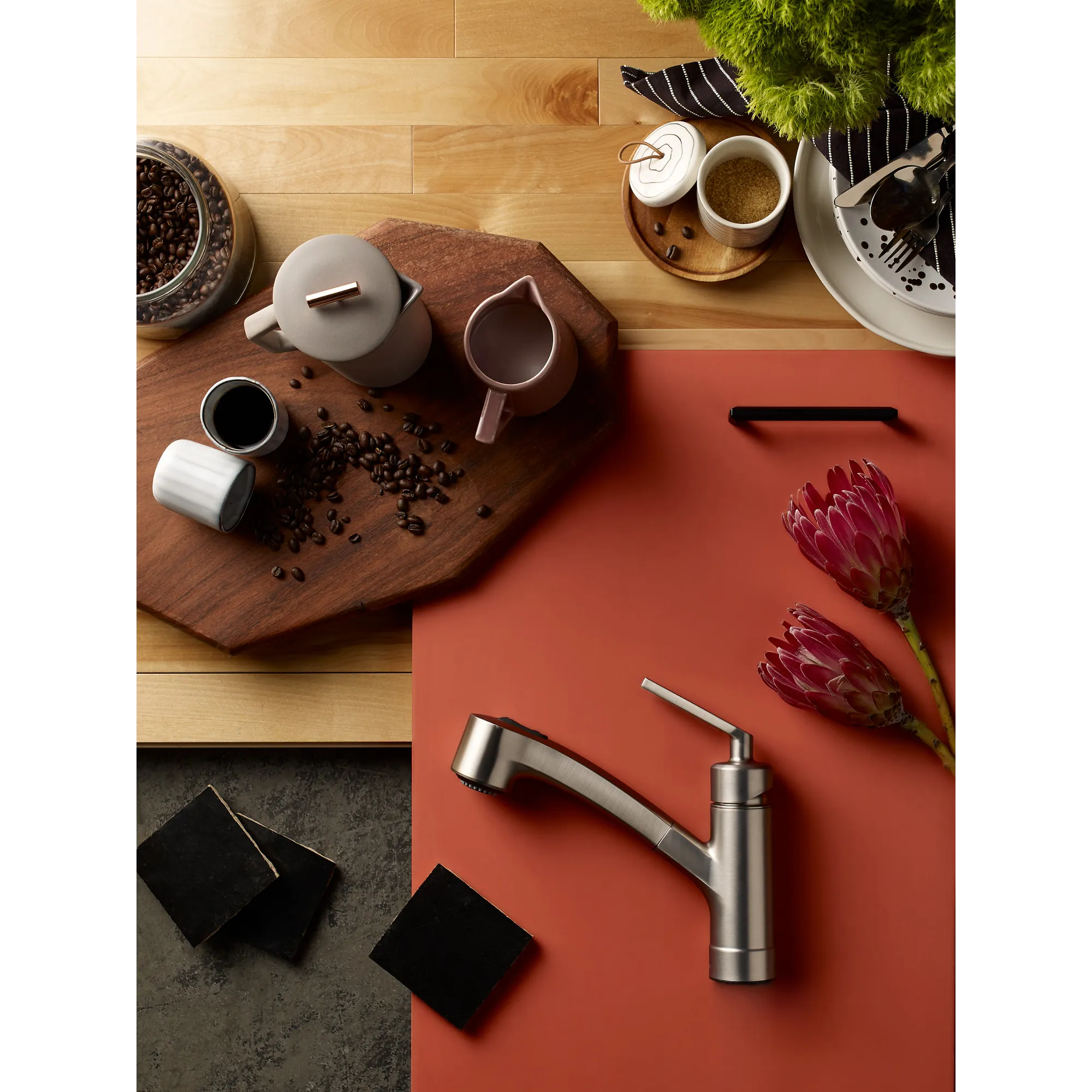 Shaye Spot Resist Stainless One-Handle Kitchen Faucet - Image 3