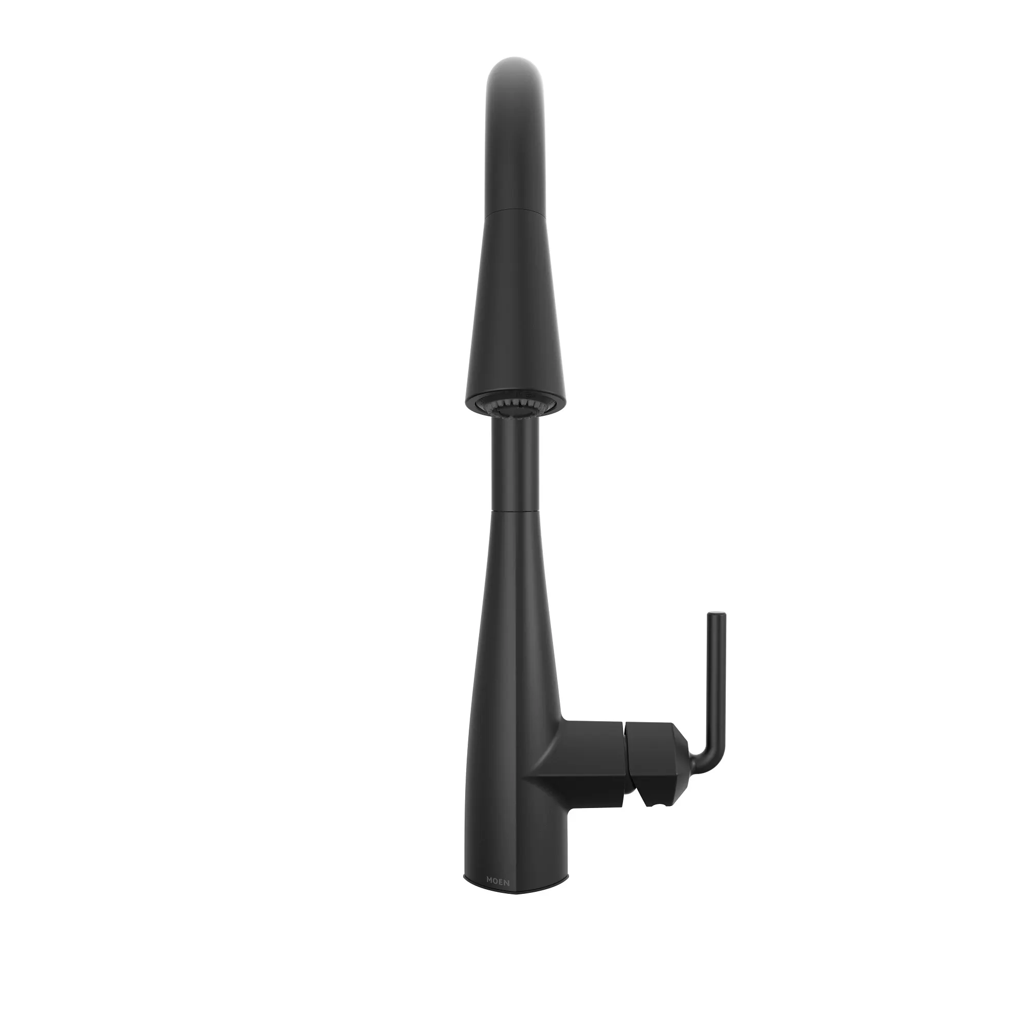 Maureen Chrome one-handle high arc pulldown kitchen faucet - Image 22