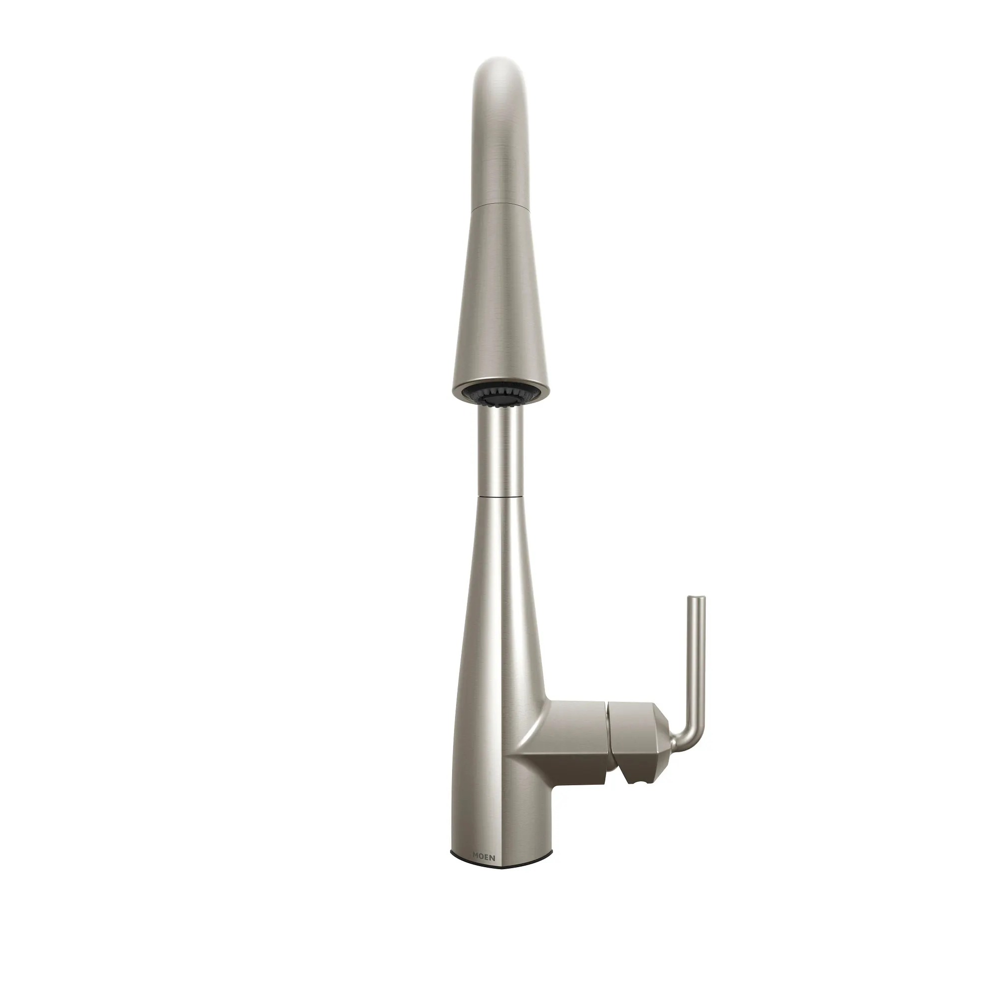 Maureen Chrome one-handle high arc pulldown kitchen faucet - Image 34