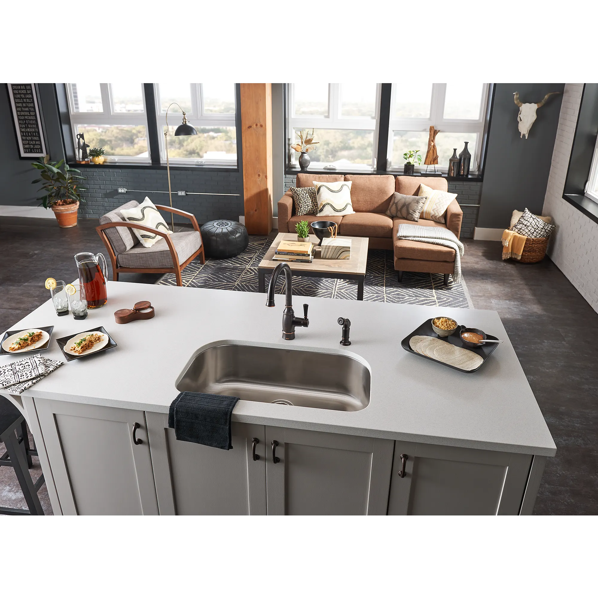 Noell One-Handle Kitchen Faucet - Image 12