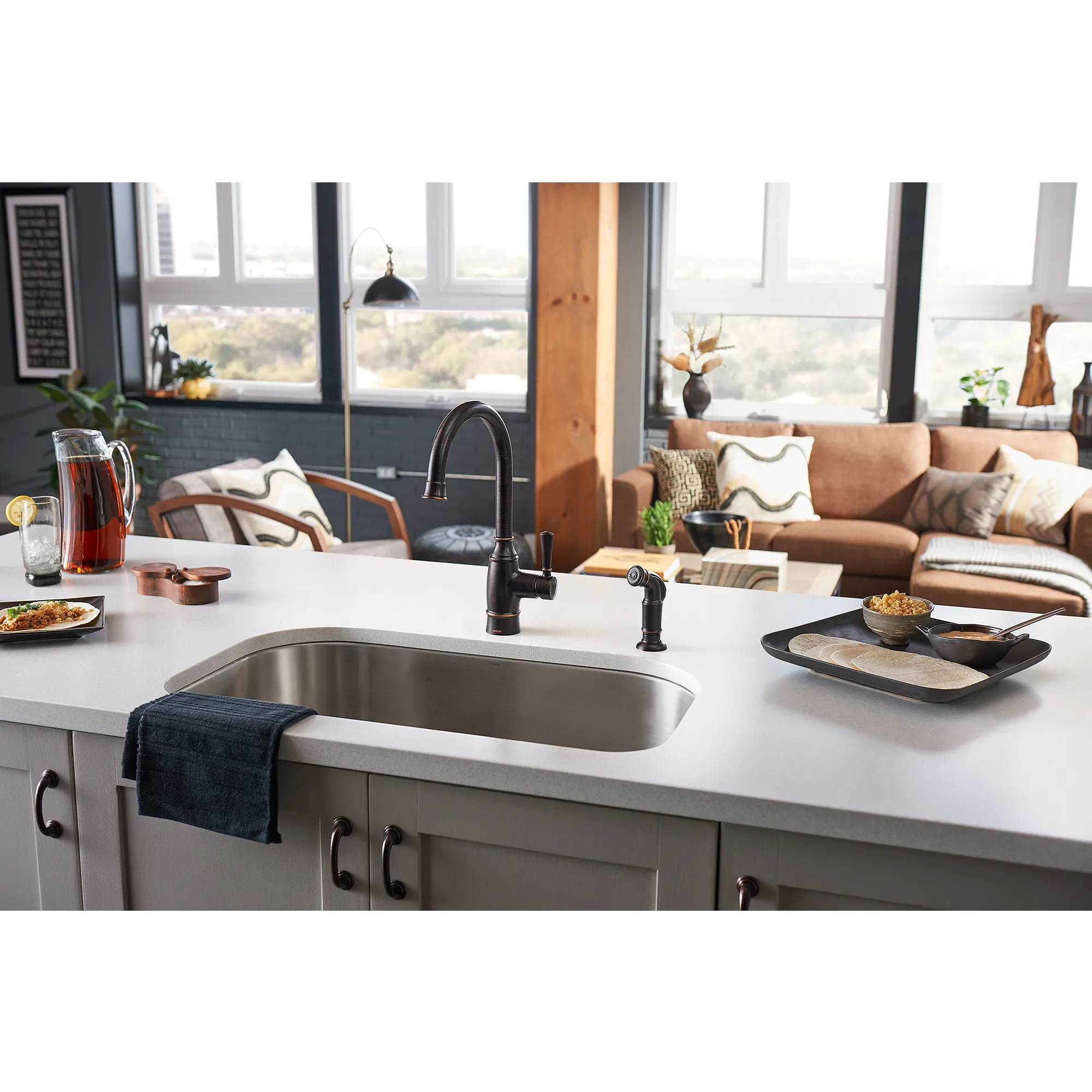 Noell One-Handle Kitchen Faucet - Image 13