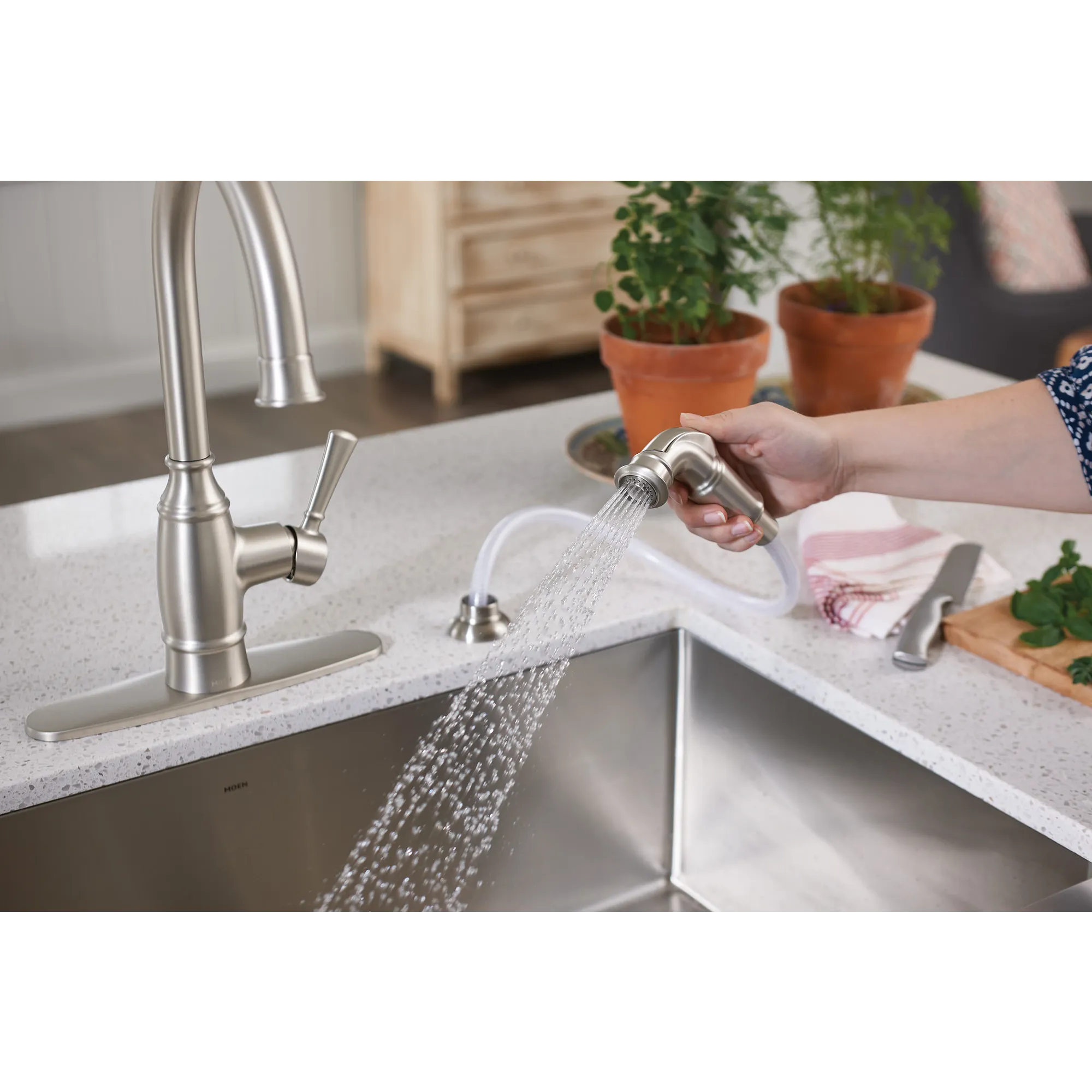 Noell One-Handle Kitchen Faucet - Image 21