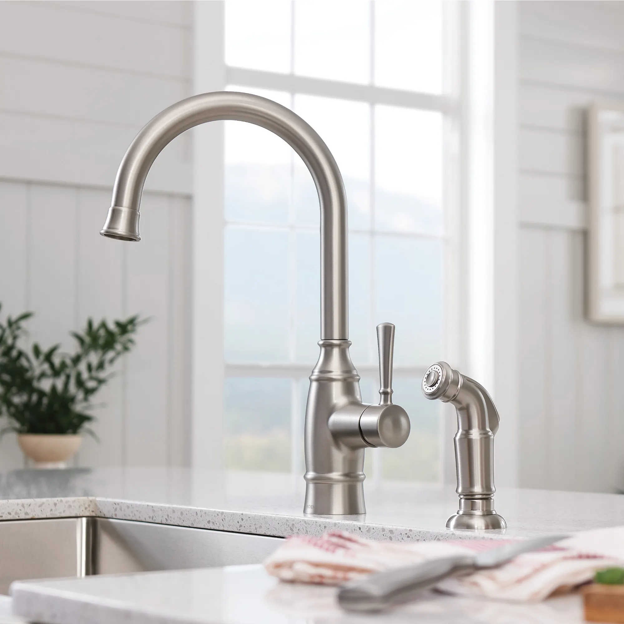 Noell One-Handle Kitchen Faucet - Image 25