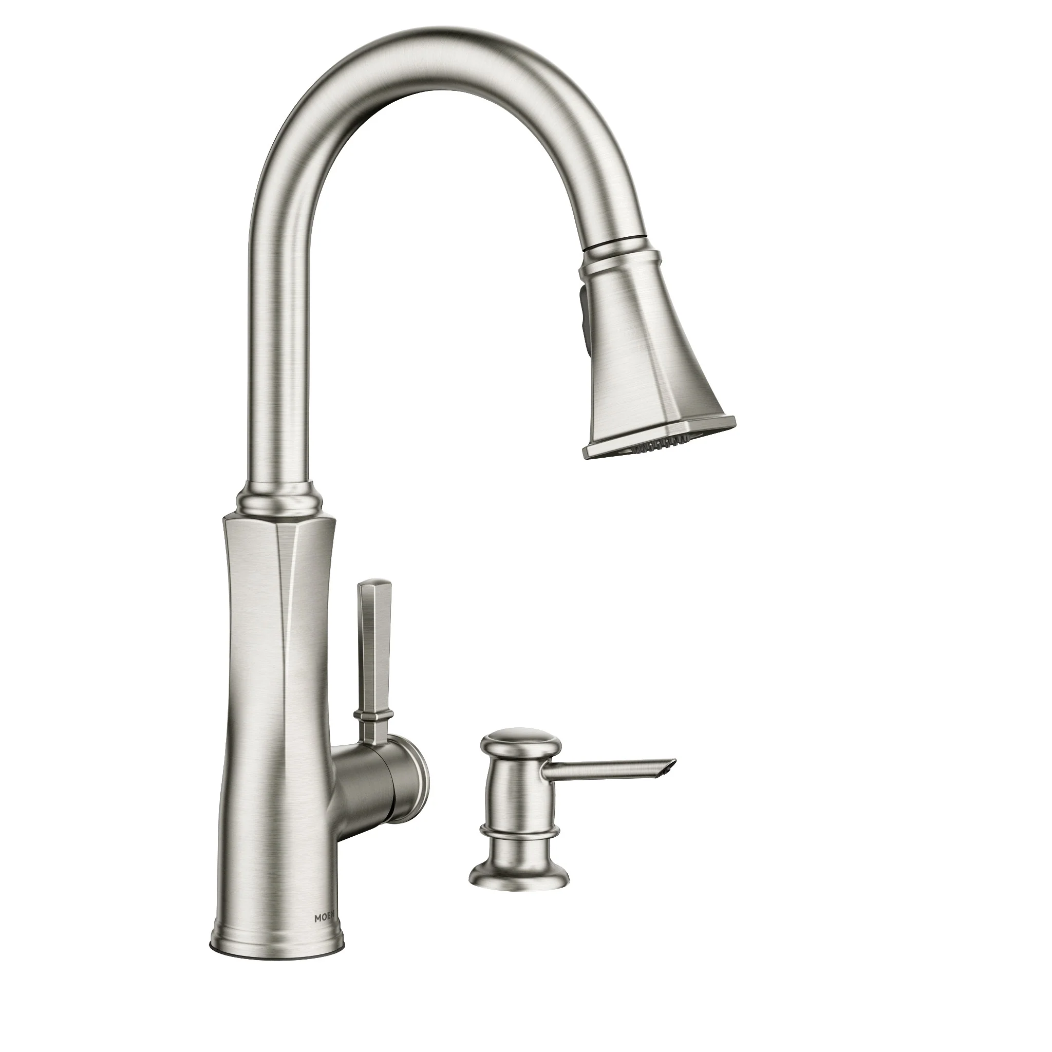 Lizzy Spot Resist Stainless One-Handle Pulldown Kitchen Faucet