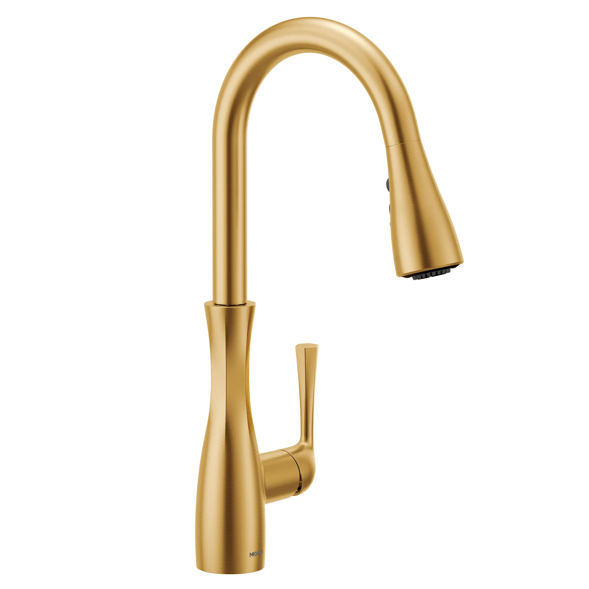 Arlia Chrome one-handle high arc pulldown kitchen faucet - Image 48