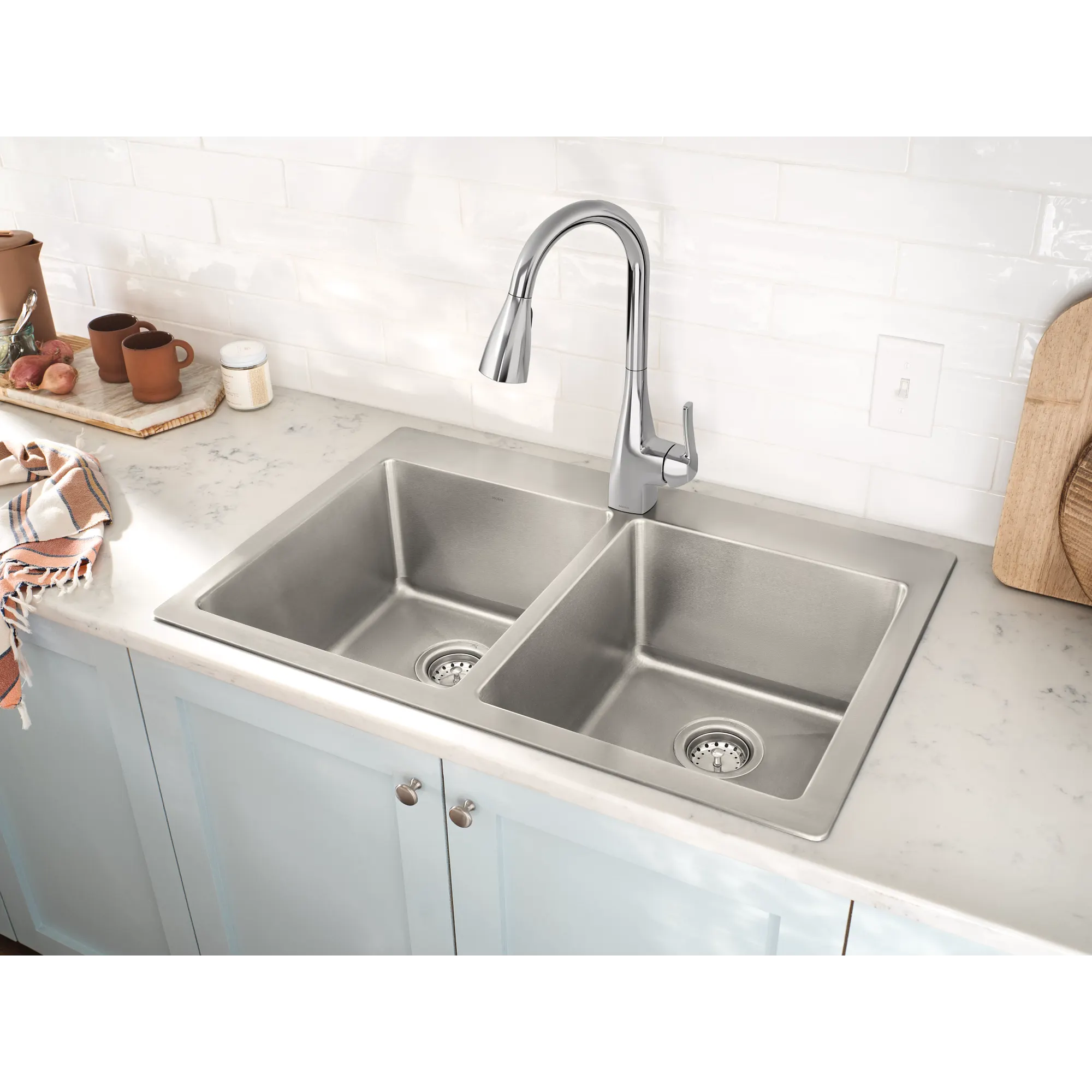 Kiran One-handle High Arc Pulldown Kitchen Faucet - Image 11