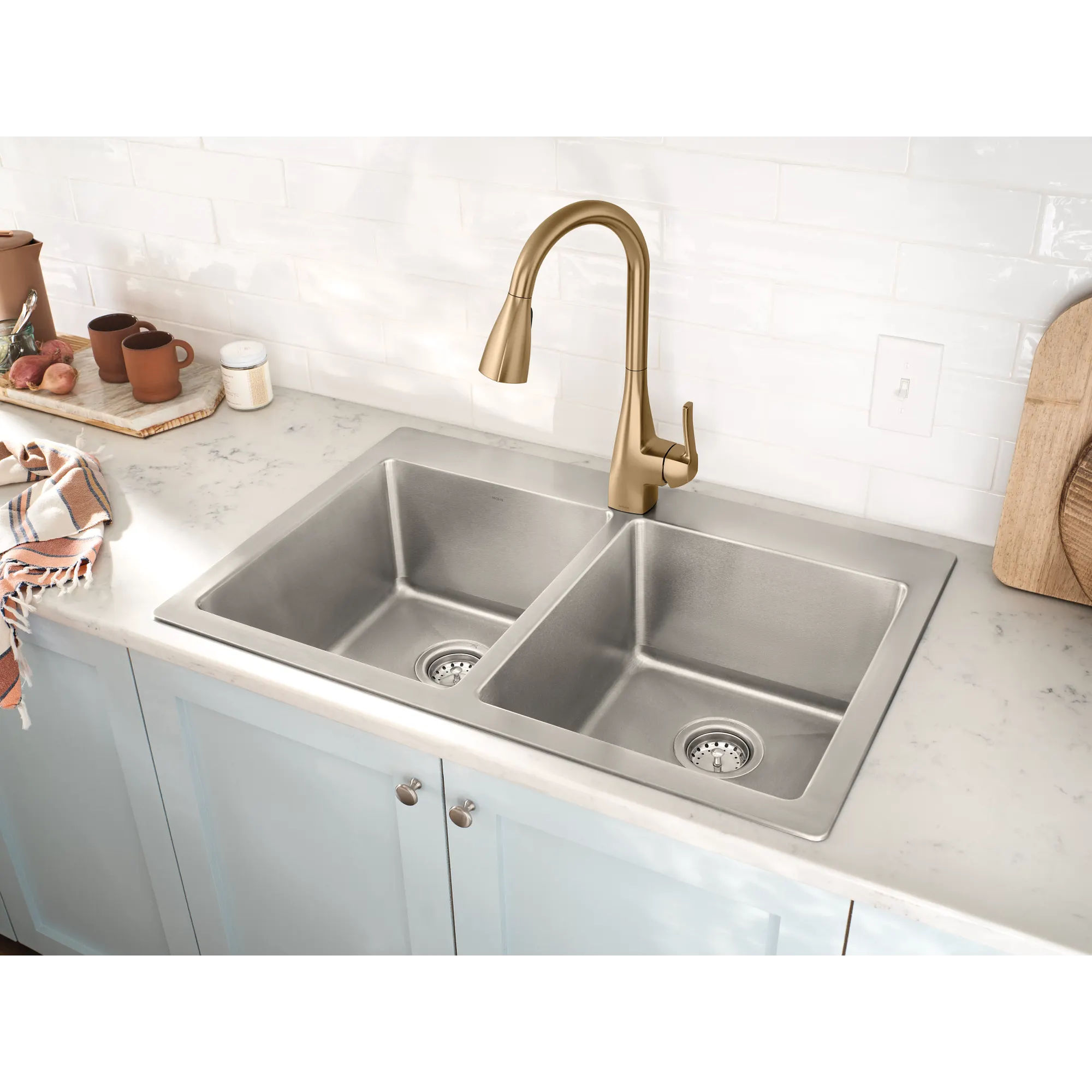 Kiran One-handle High Arc Pulldown Kitchen Faucet - Image 45