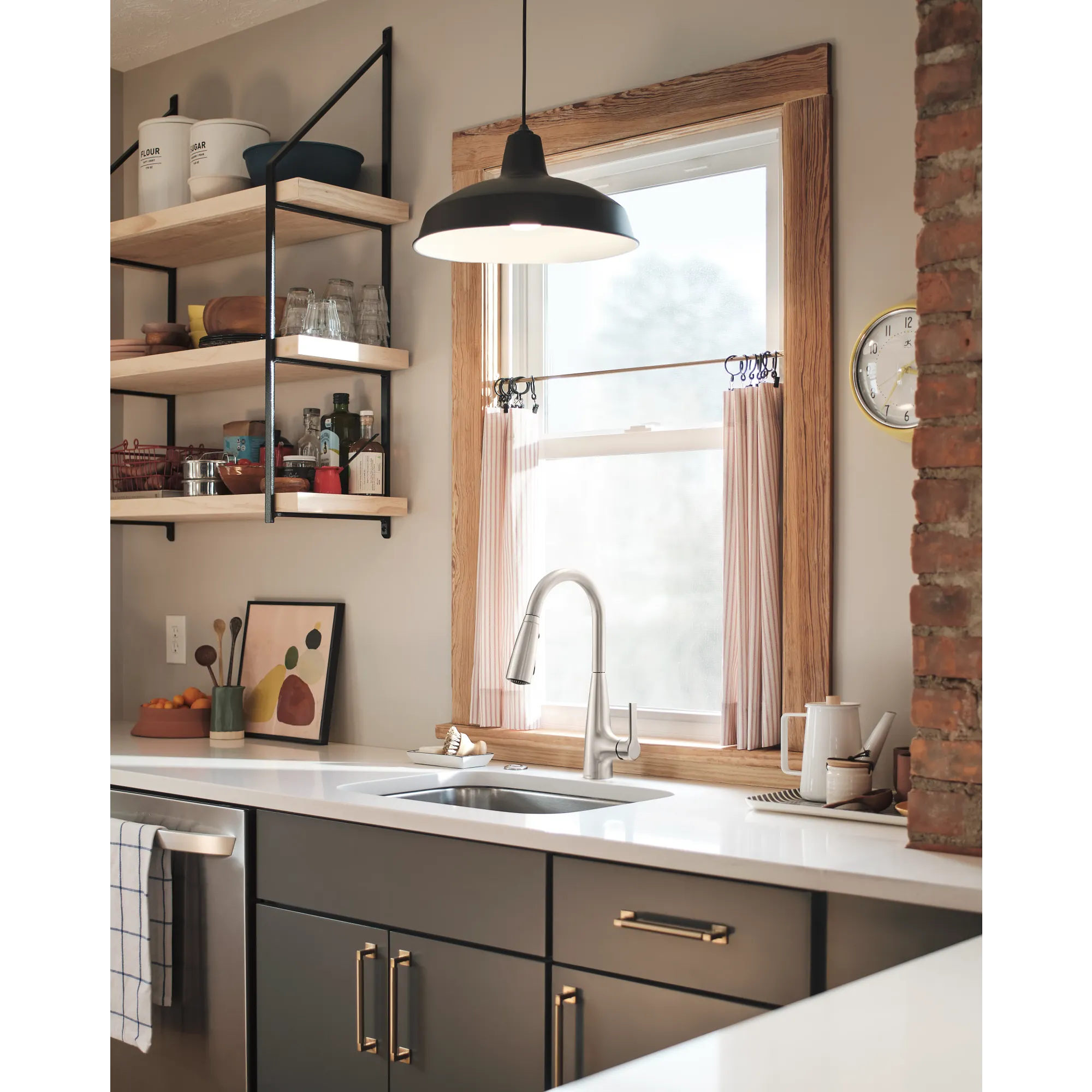 Haelyn One-Handle High Arc Pulldown Kitchen Faucet With ColorCue® - Image 20