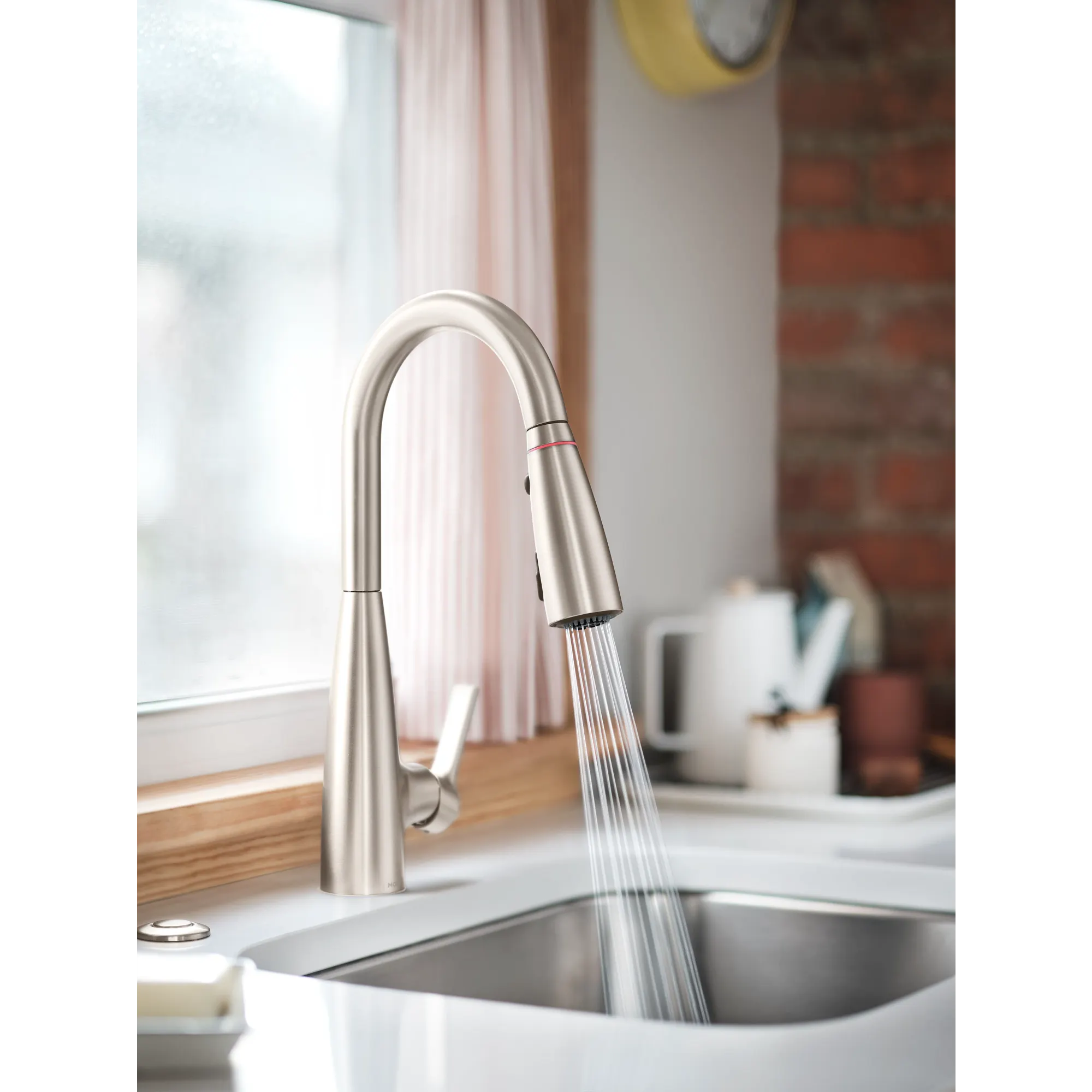 Haelyn One-Handle High Arc Pulldown Kitchen Faucet With ColorCue® - Image 25