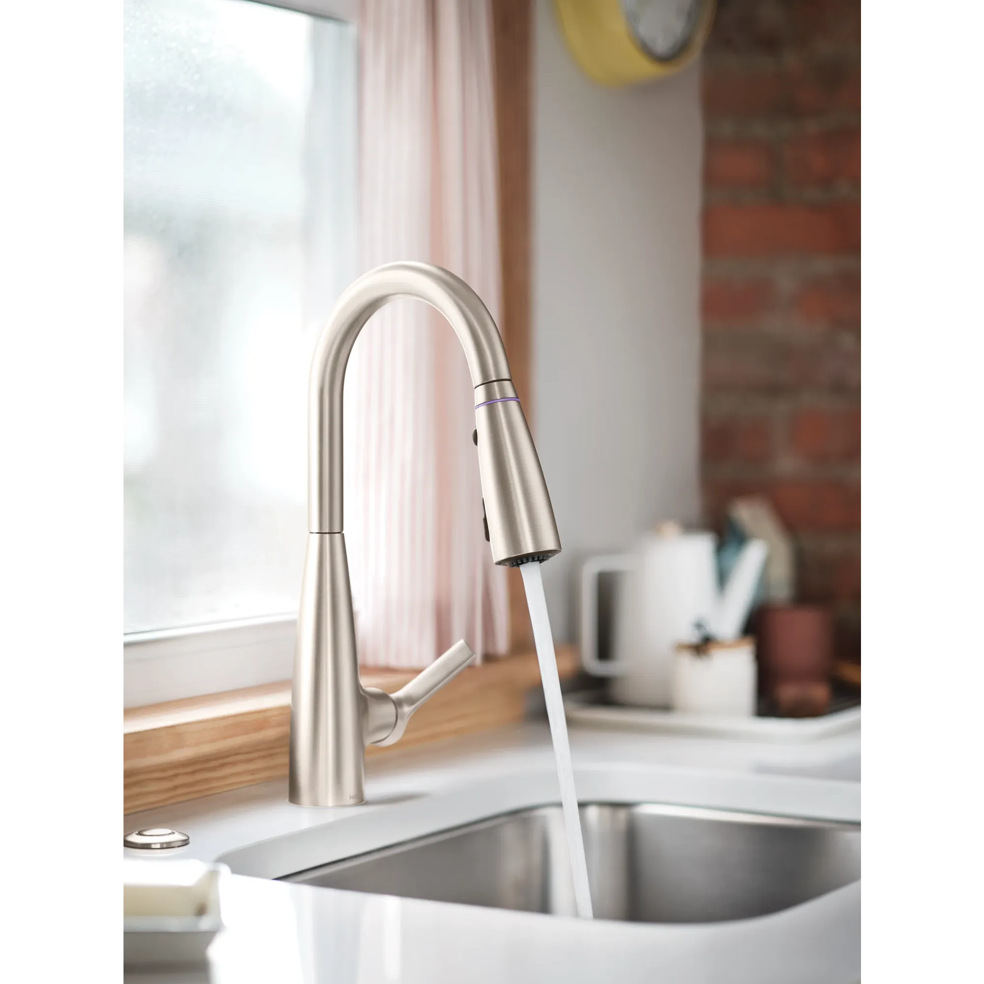 Haelyn One-Handle High Arc Pulldown Kitchen Faucet With ColorCue® - Image 29