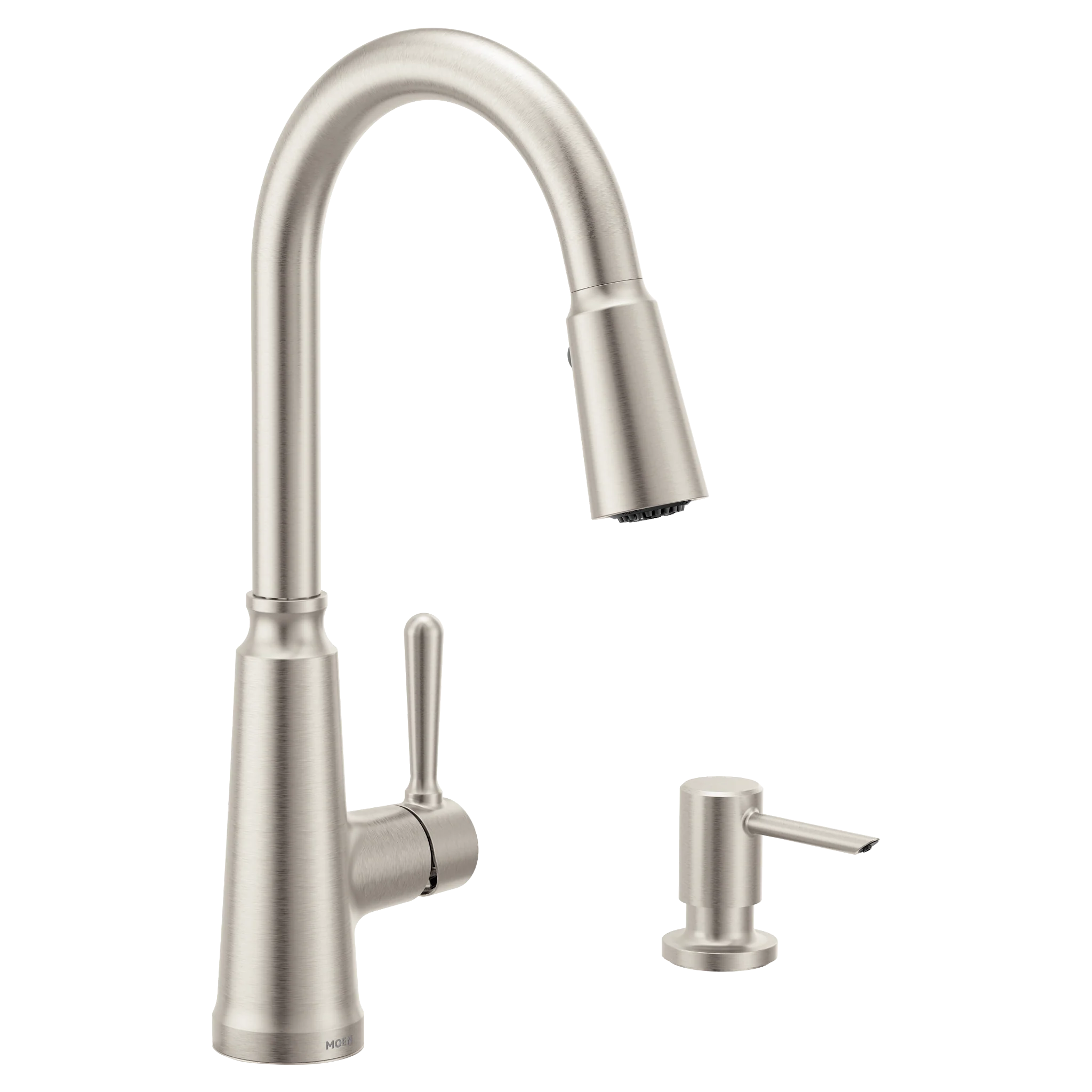 Trew One-Handle High Arc Pulldown Kitchen Faucet - Image 7
