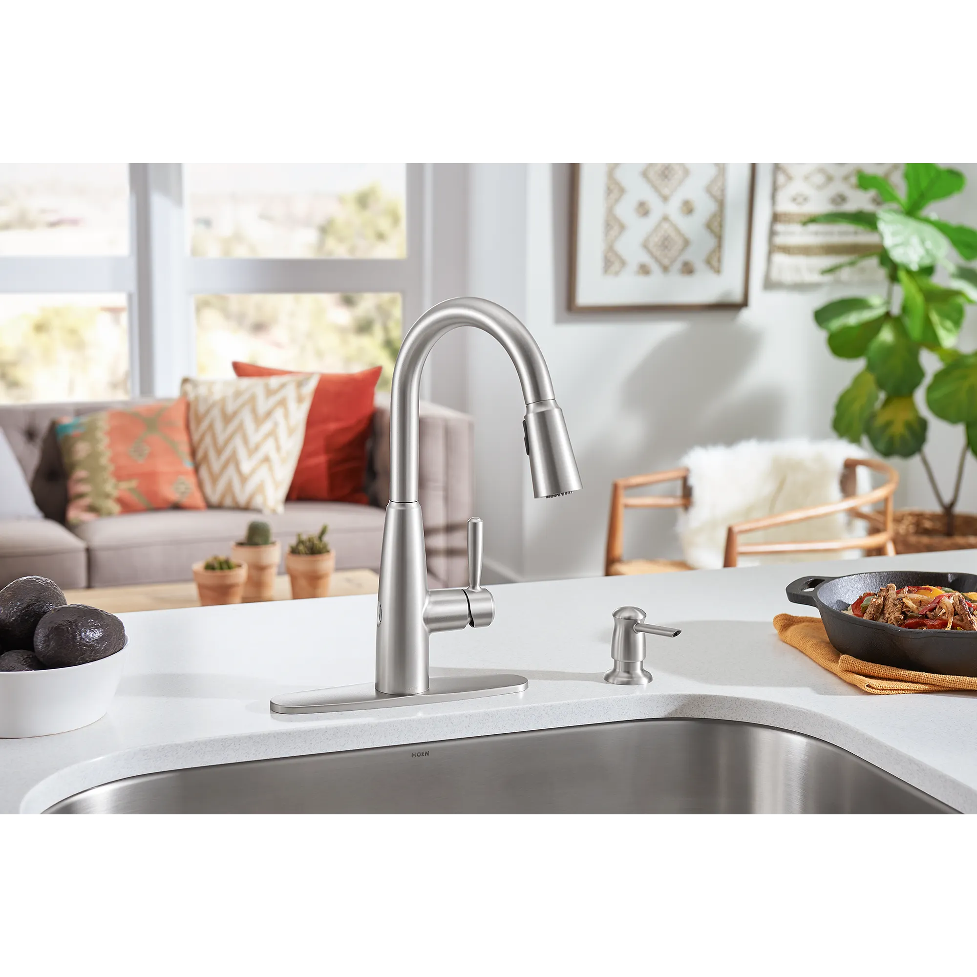 Sperry MotionSense Wave One-Handle Pulldown Touchless Kitchen Faucet - Image 6