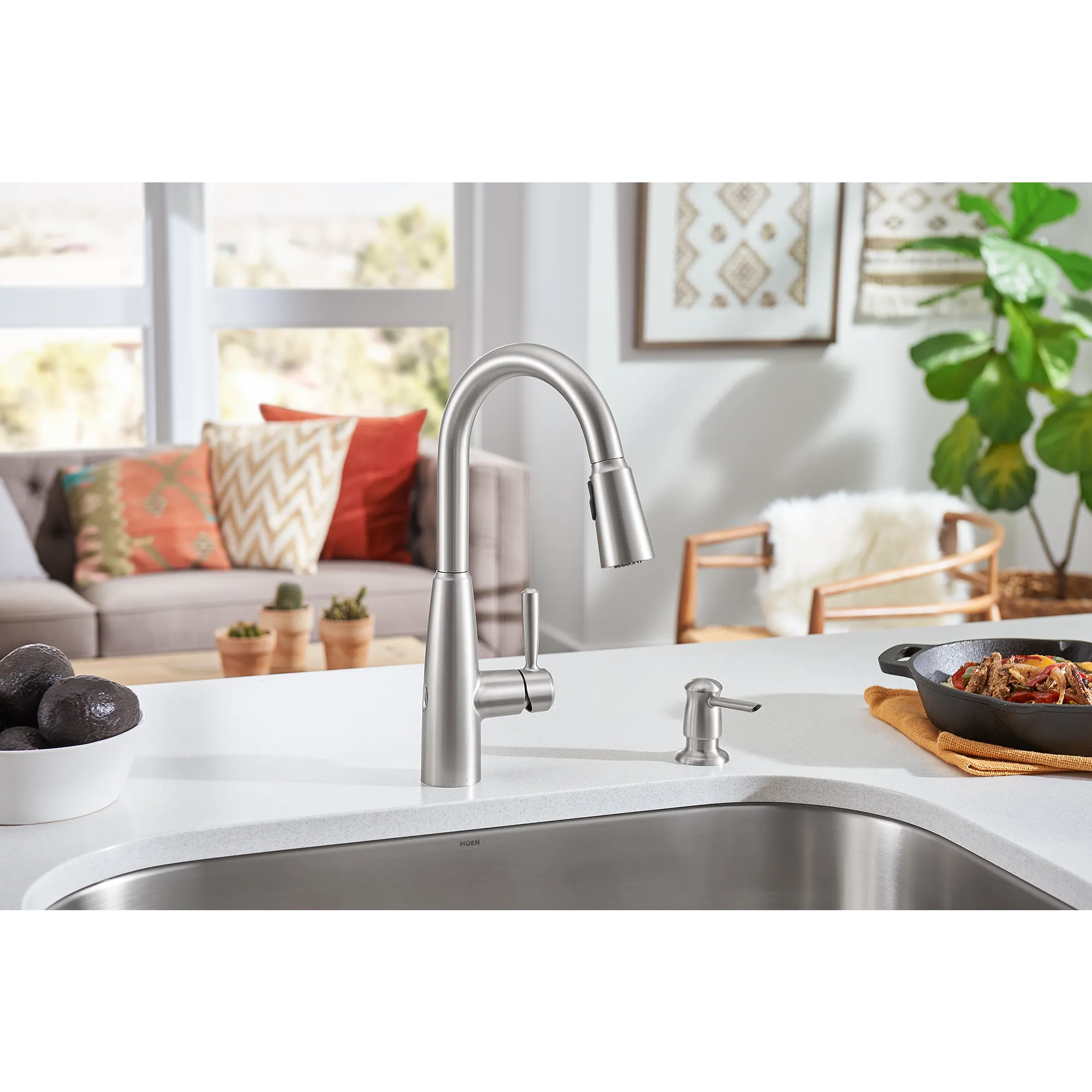 Sperry MotionSense Wave One-Handle Pulldown Touchless Kitchen Faucet - Image 7