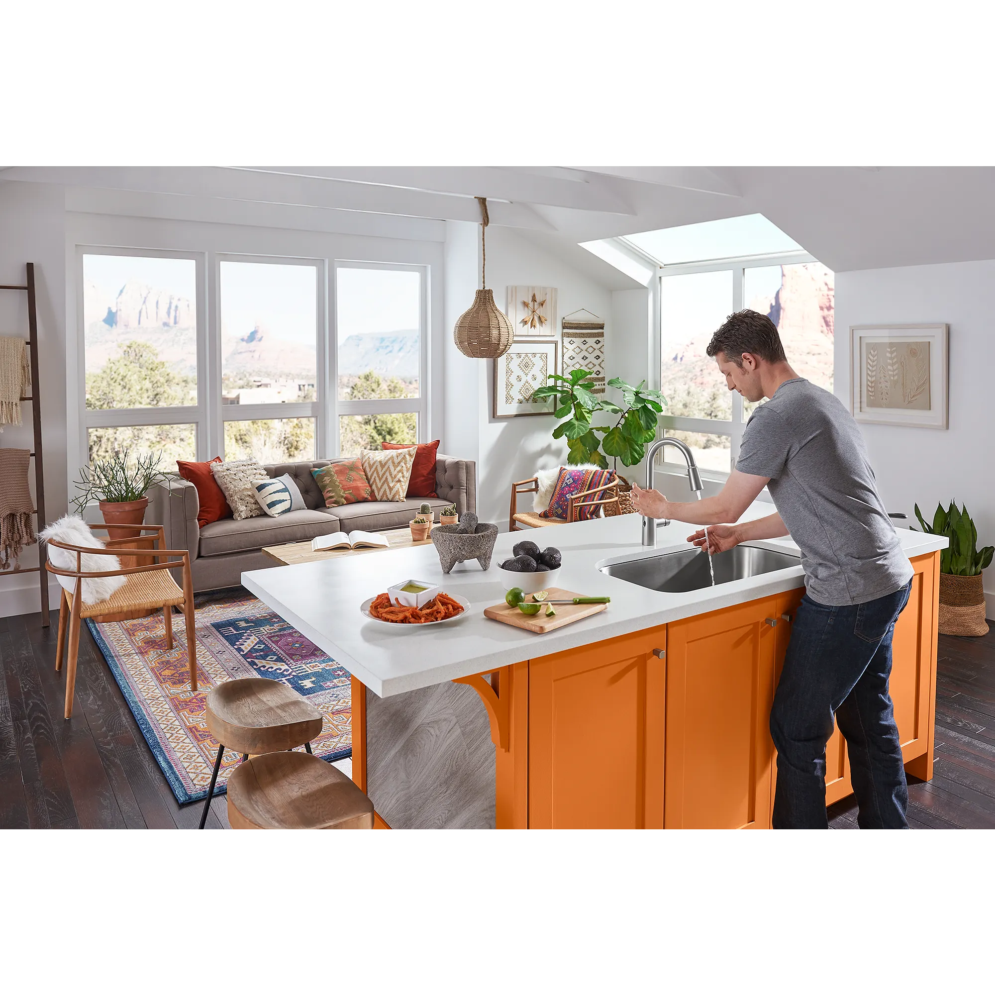 Sperry MotionSense Wave One-Handle Pulldown Touchless Kitchen Faucet - Image 8
