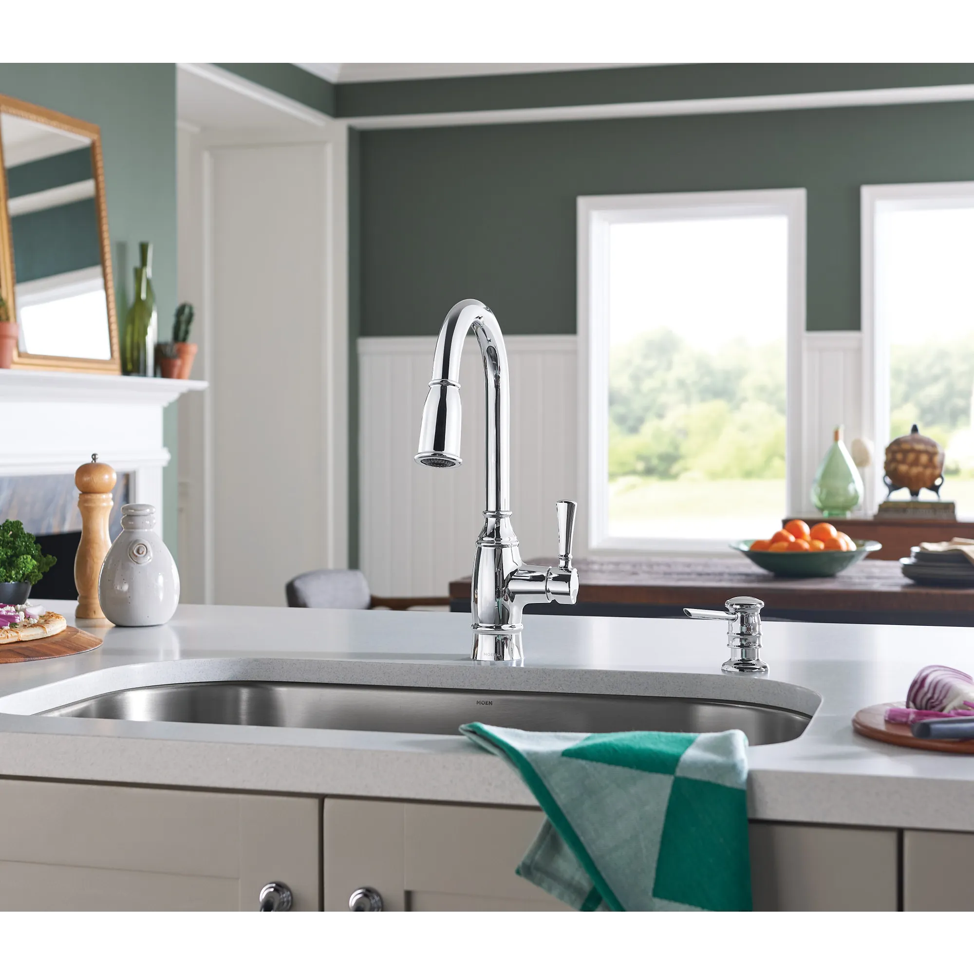 Noell One-Handle Pulldown Kitchen Faucet - Image 15