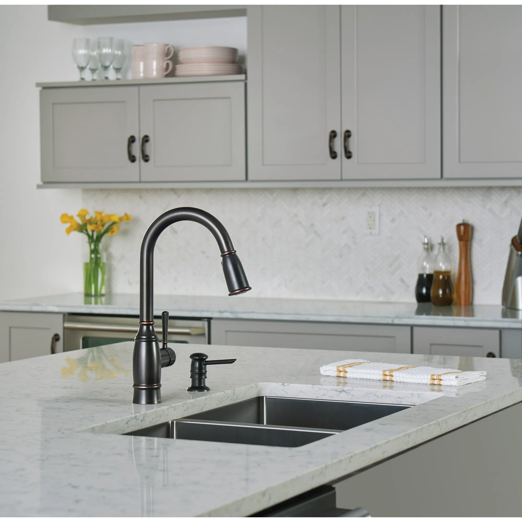 Noell One-Handle Pulldown Kitchen Faucet - Image 17