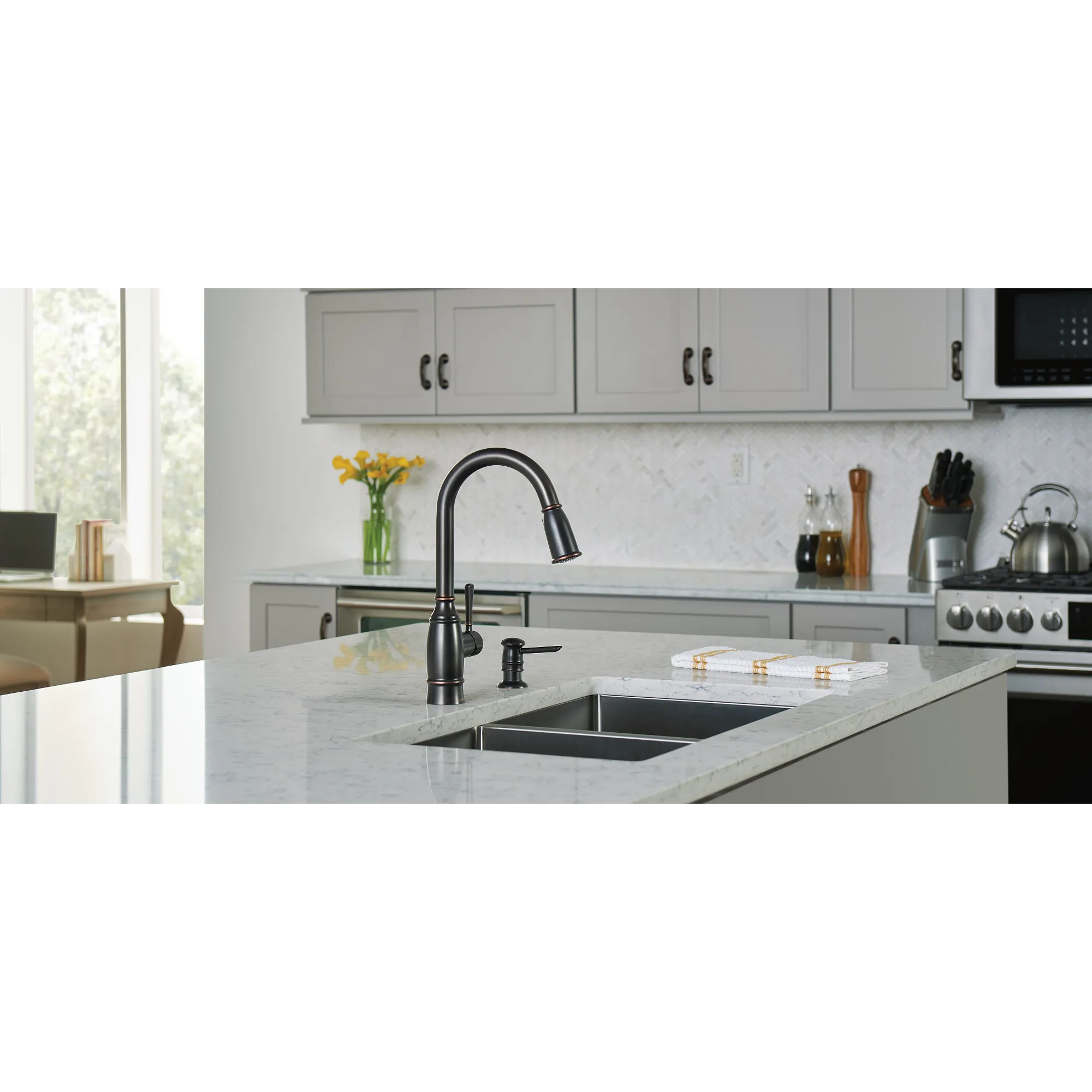 Noell One-Handle Pulldown Kitchen Faucet - Image 23