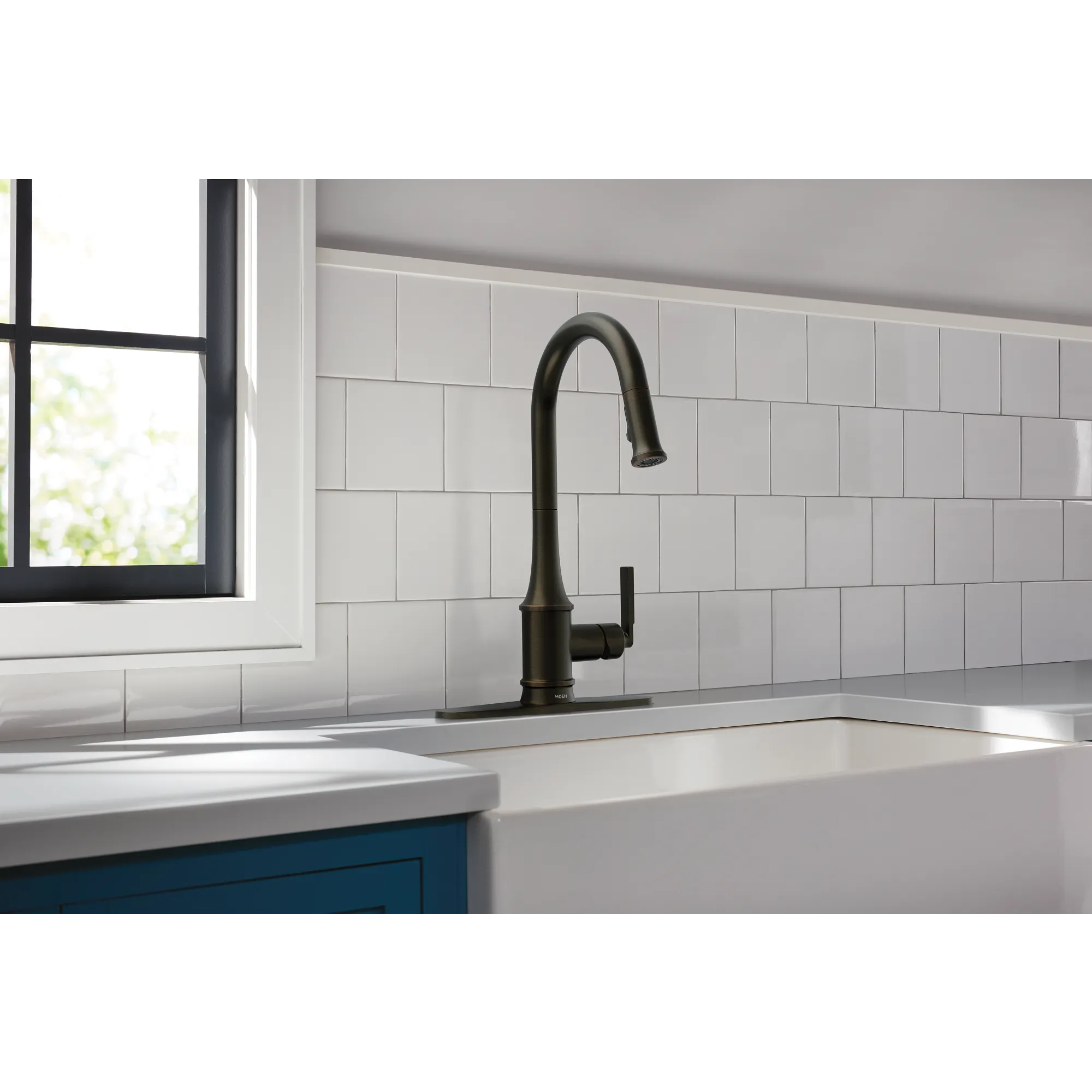 Judith One-Handle High Arc Pulldown Kitchen Faucet - Image 14