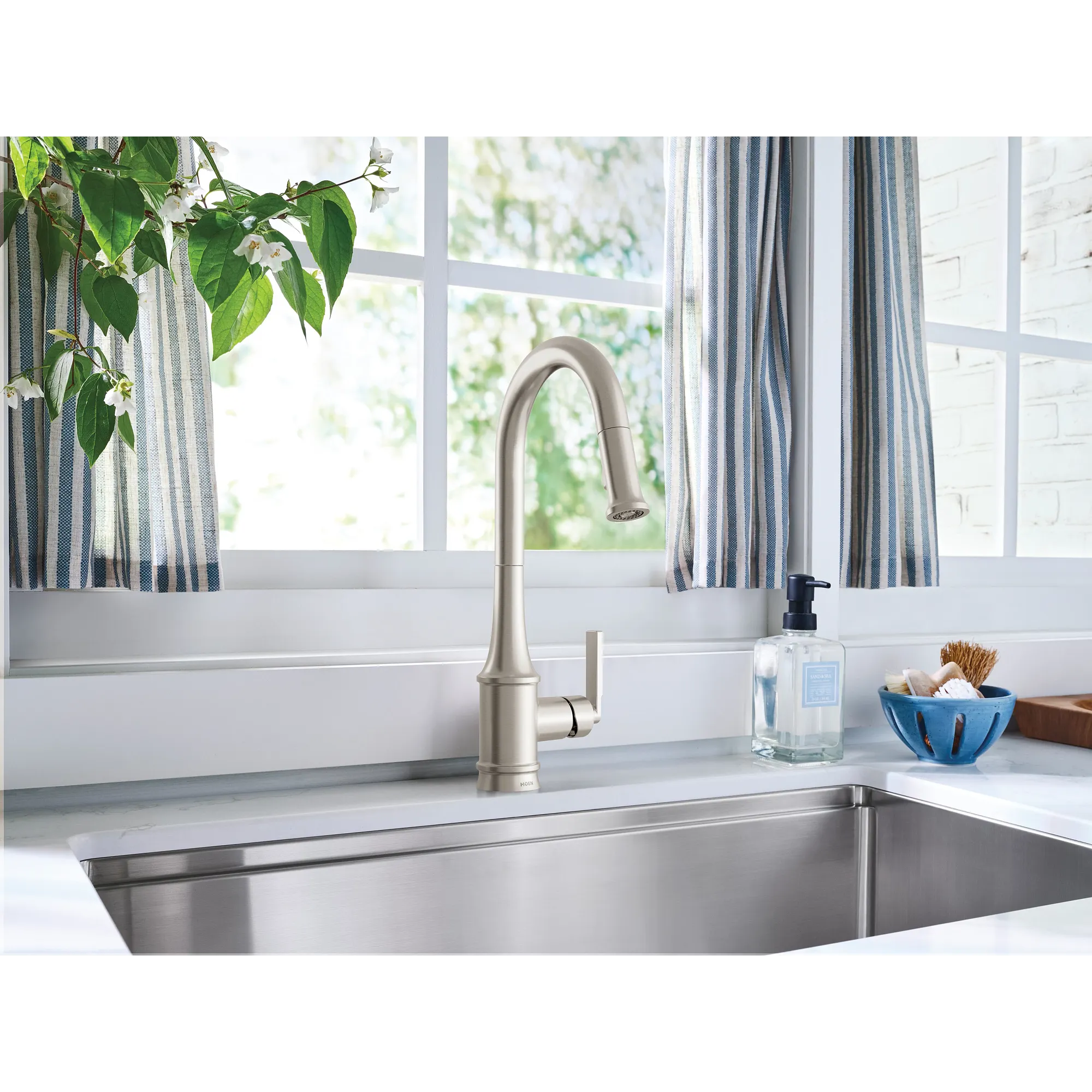 Judith One-Handle High Arc Pulldown Kitchen Faucet - Image 31