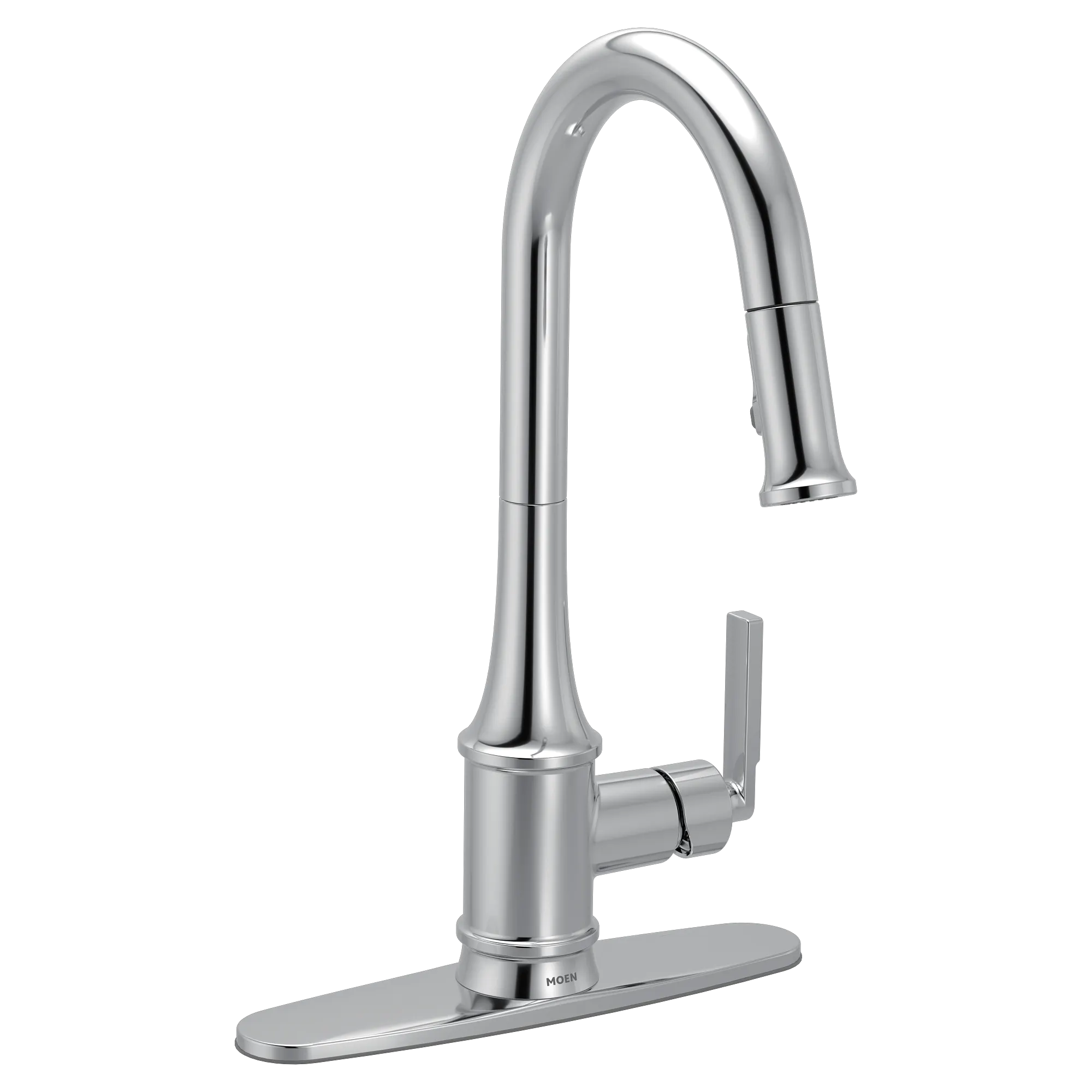 Judith One-Handle High Arc Pulldown Kitchen Faucet - Image 5