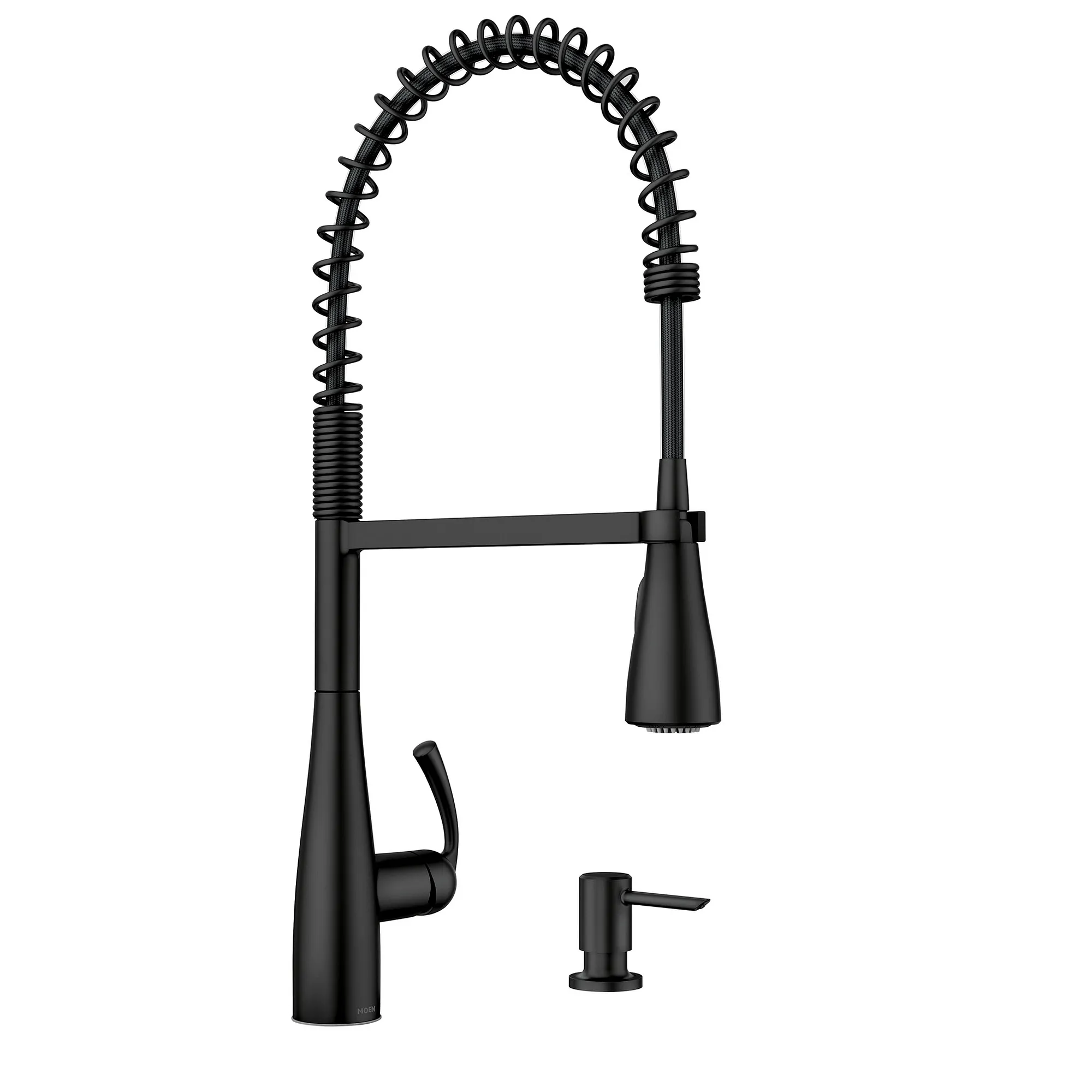 Essie One-Handle High Arc Pre-Rinse Spring Pulldown Kitchen Faucet - Image 10