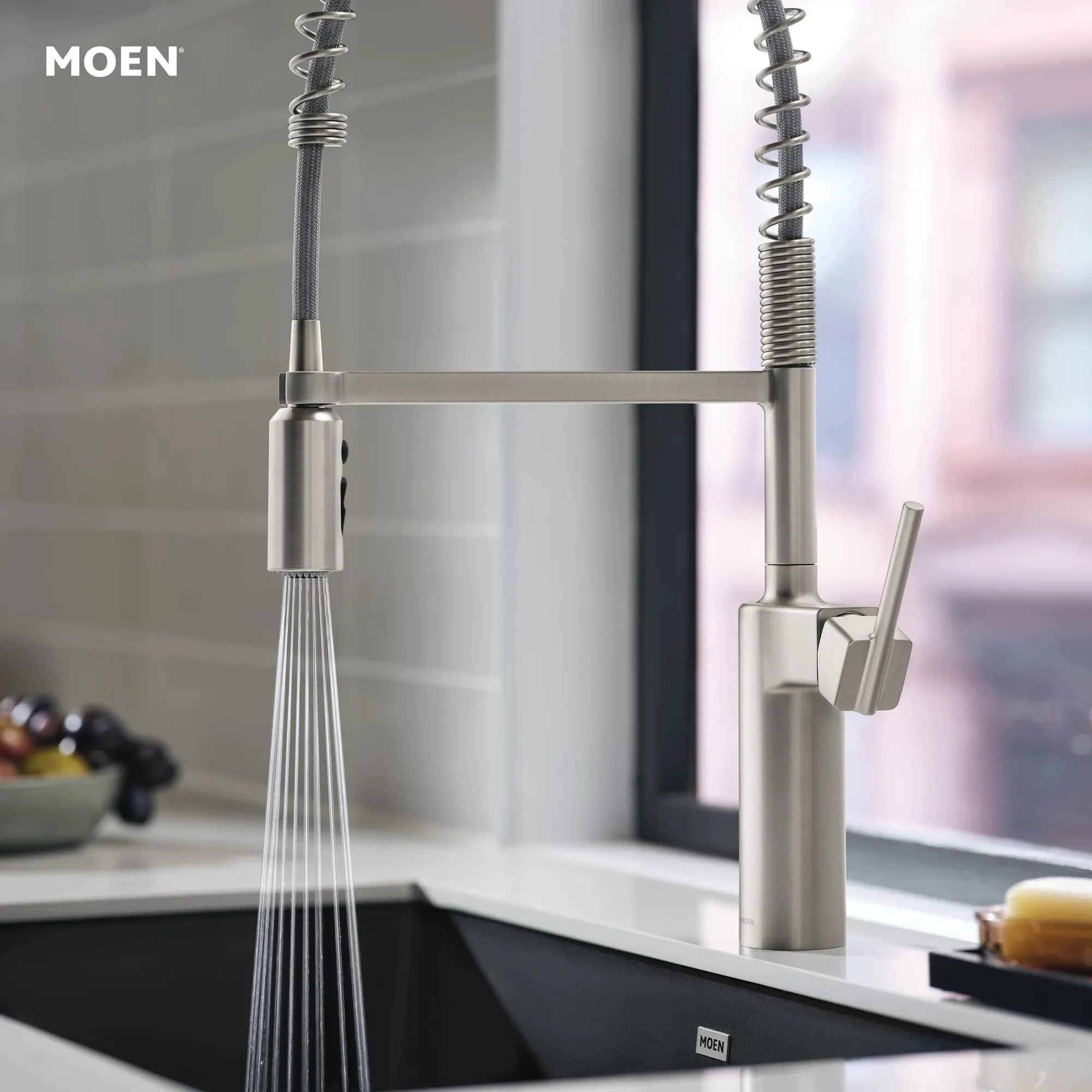 Inara One-Handle Pre-Rinse Spring Pulldown Kitchen Faucet - Image 23