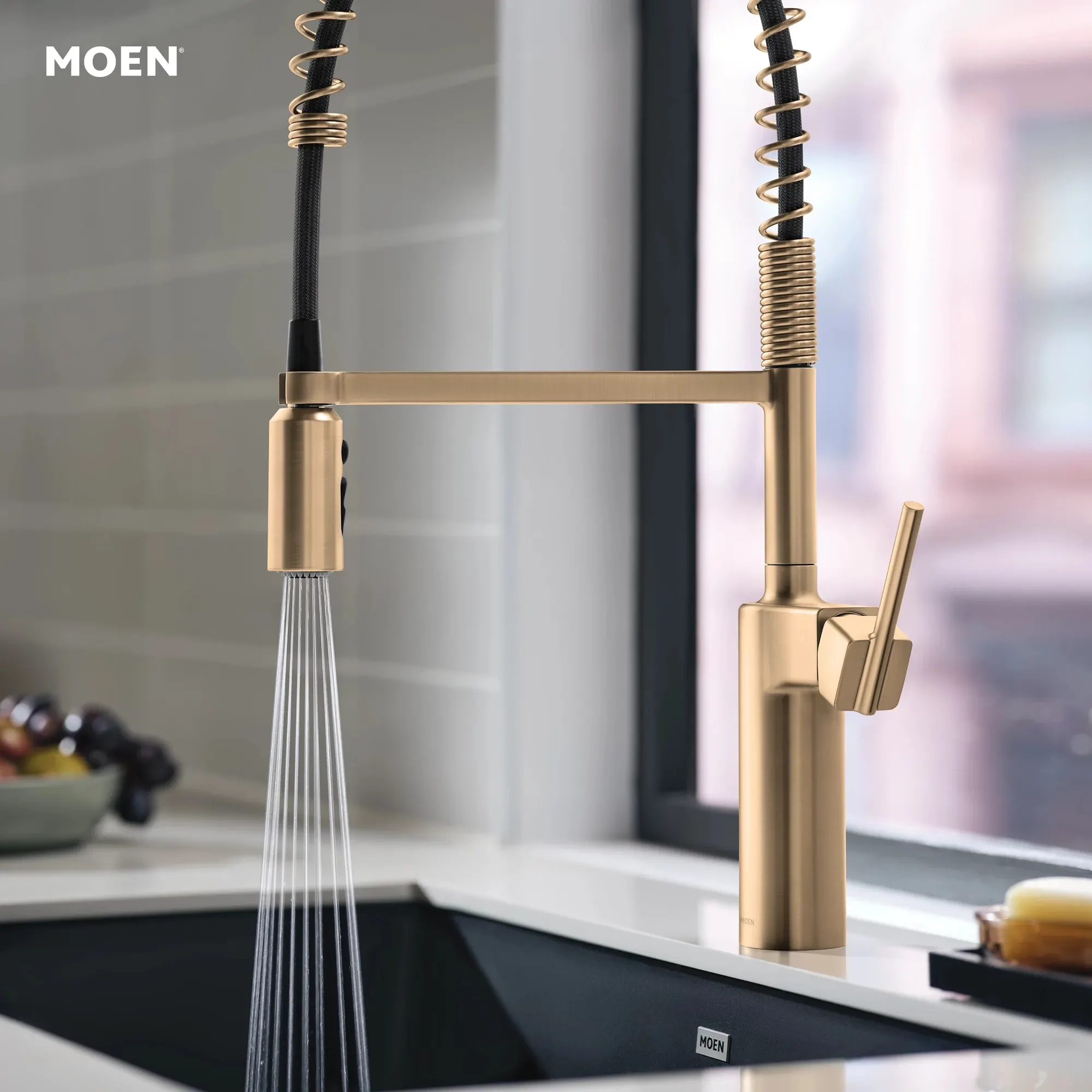 Inara One-Handle Pre-Rinse Spring Pulldown Kitchen Faucet - Image 33