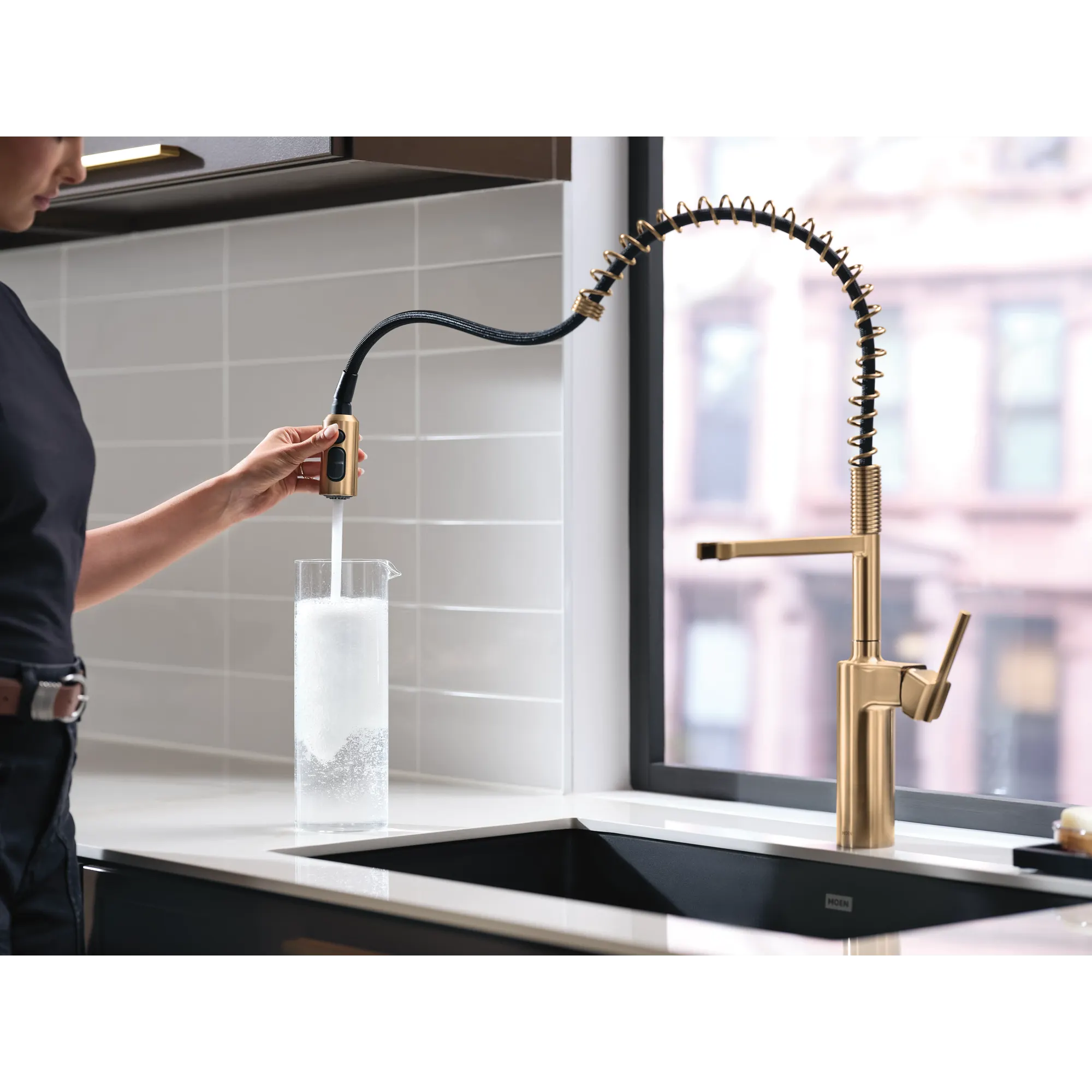 Inara One-Handle Pre-Rinse Spring Pulldown Kitchen Faucet - Image 42