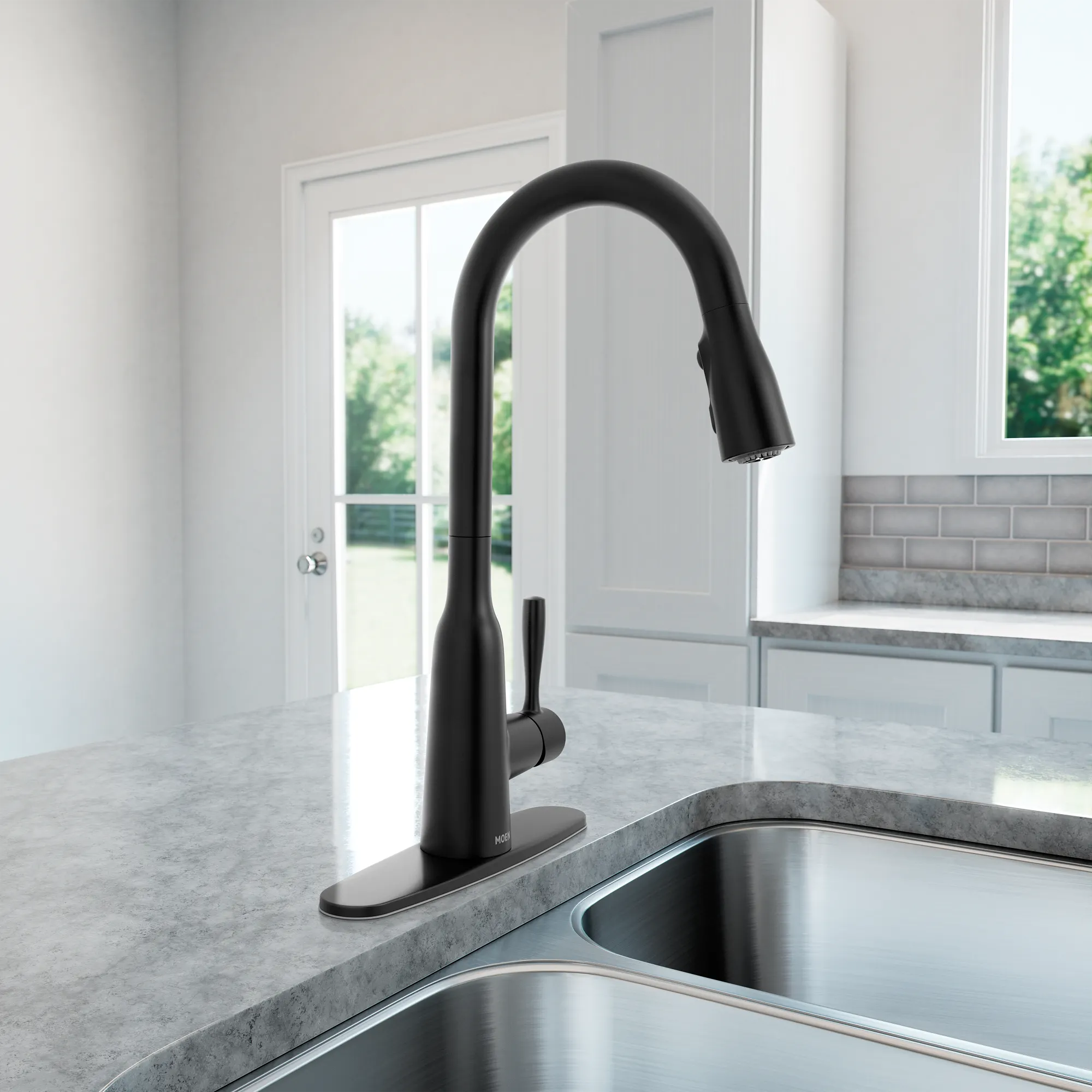 Orivesi One-Handle High Arc Pulldown Kitchen Faucet - Image 17
