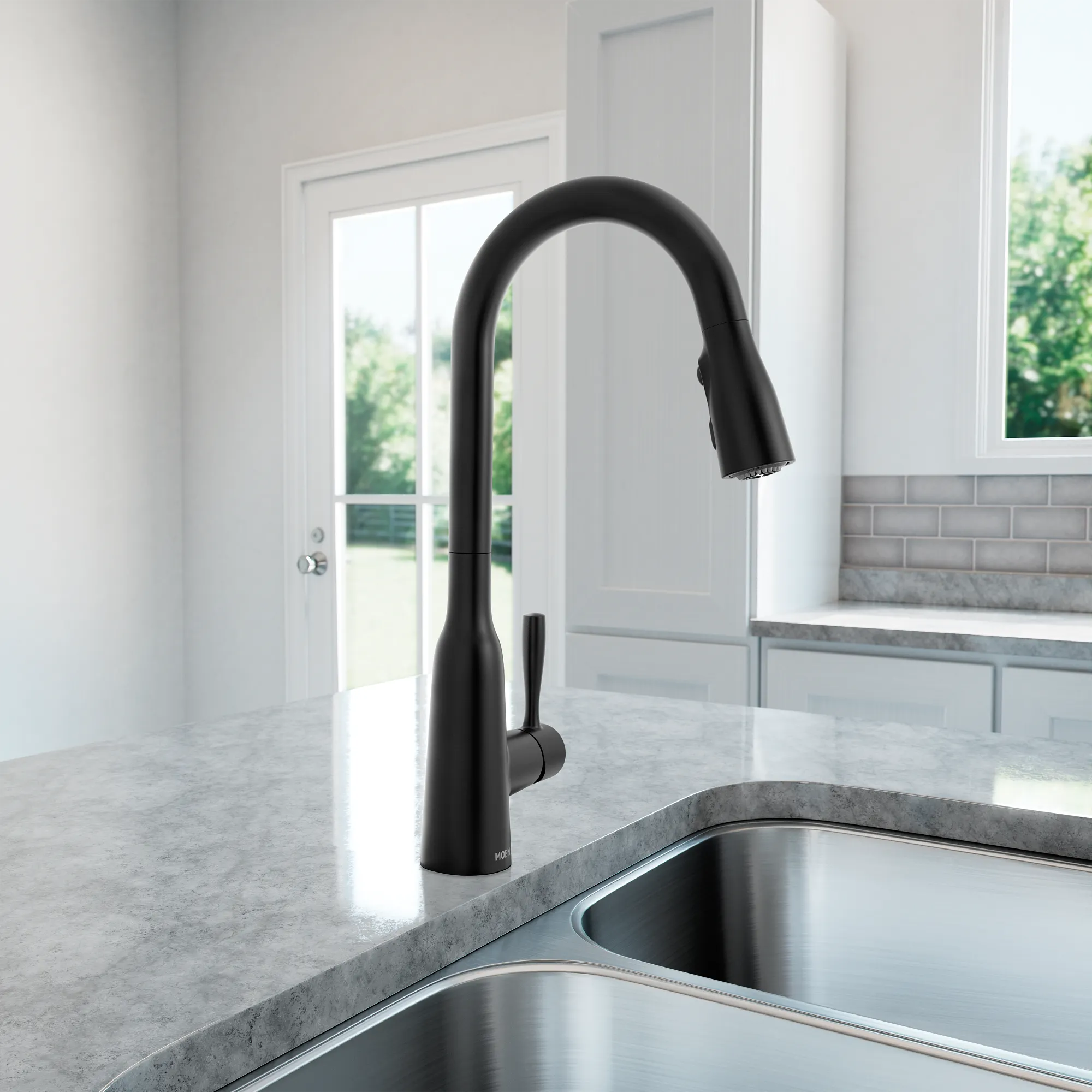 Orivesi One-Handle High Arc Pulldown Kitchen Faucet - Image 18