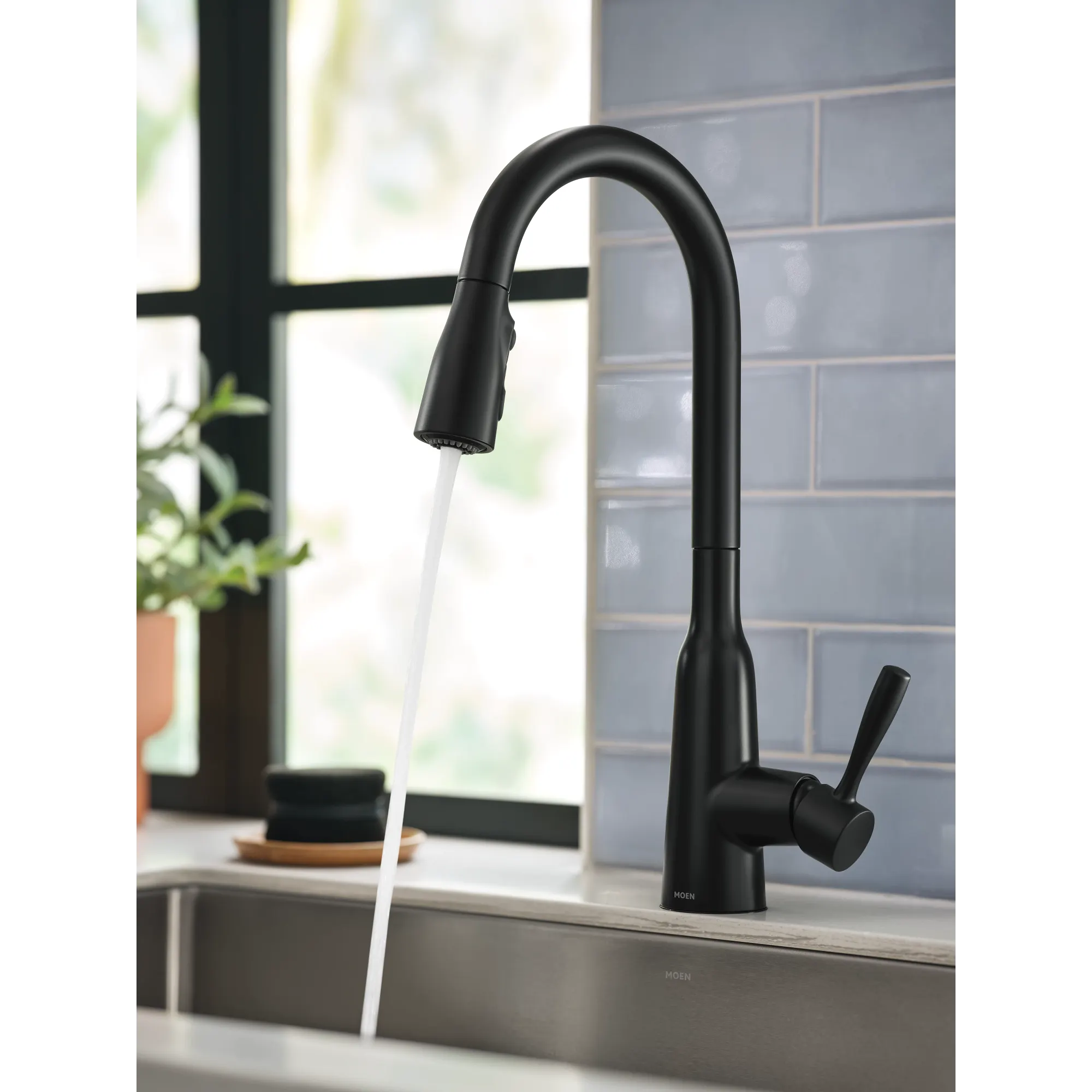 Orivesi One-Handle High Arc Pulldown Kitchen Faucet - Image 20