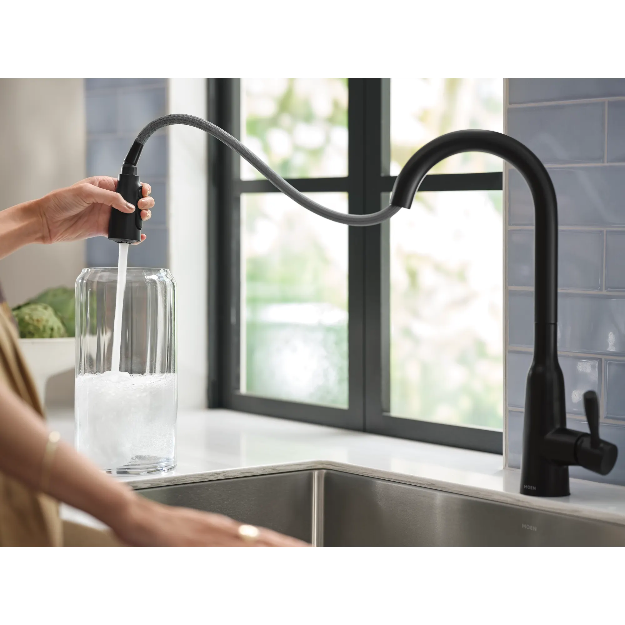 Orivesi One-Handle High Arc Pulldown Kitchen Faucet - Image 23