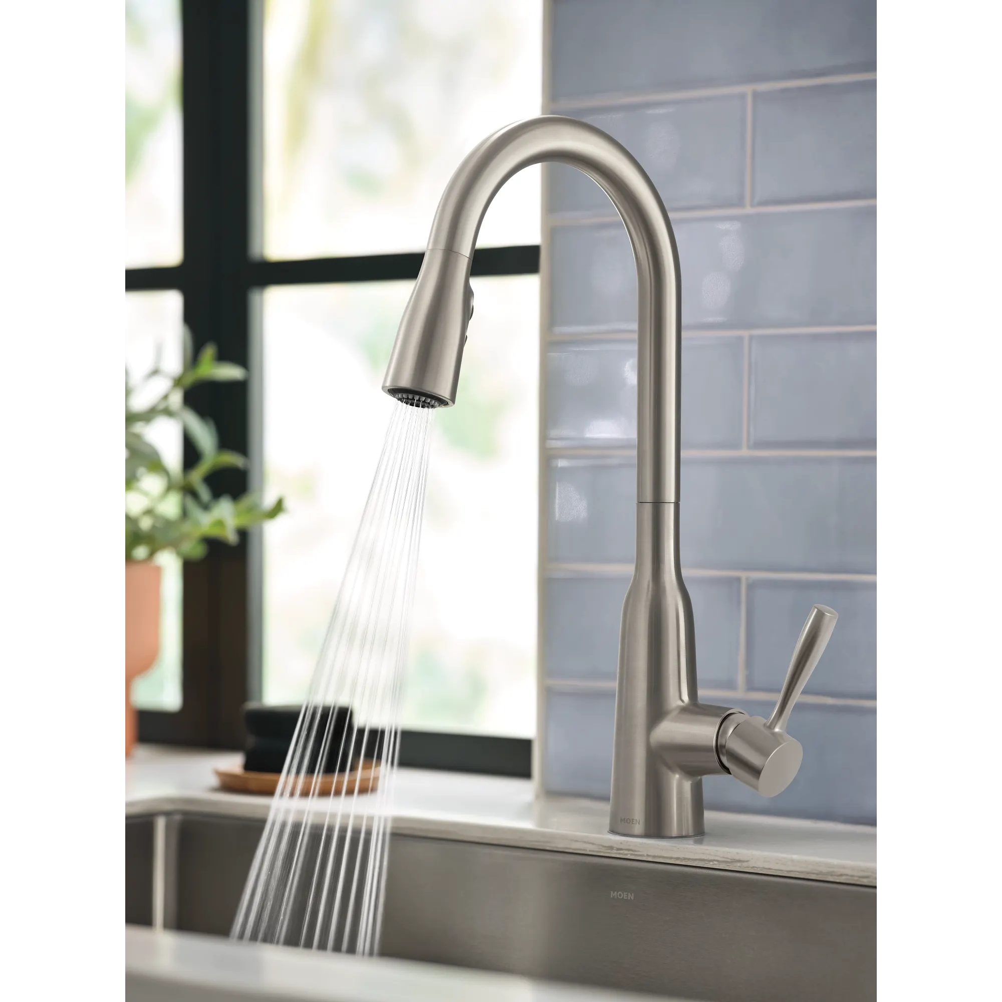 Orivesi One-Handle High Arc Pulldown Kitchen Faucet - Image 34