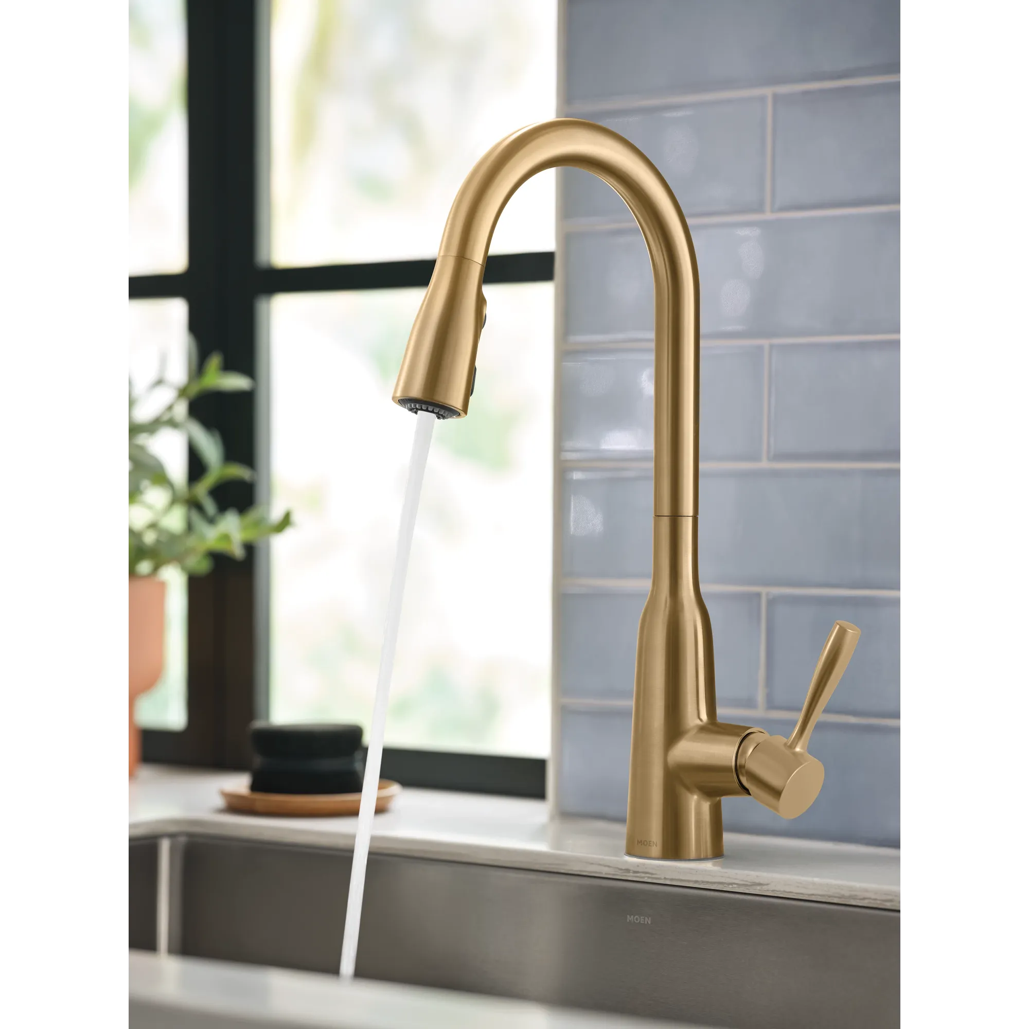 Orivesi One-Handle High Arc Pulldown Kitchen Faucet - Image 42